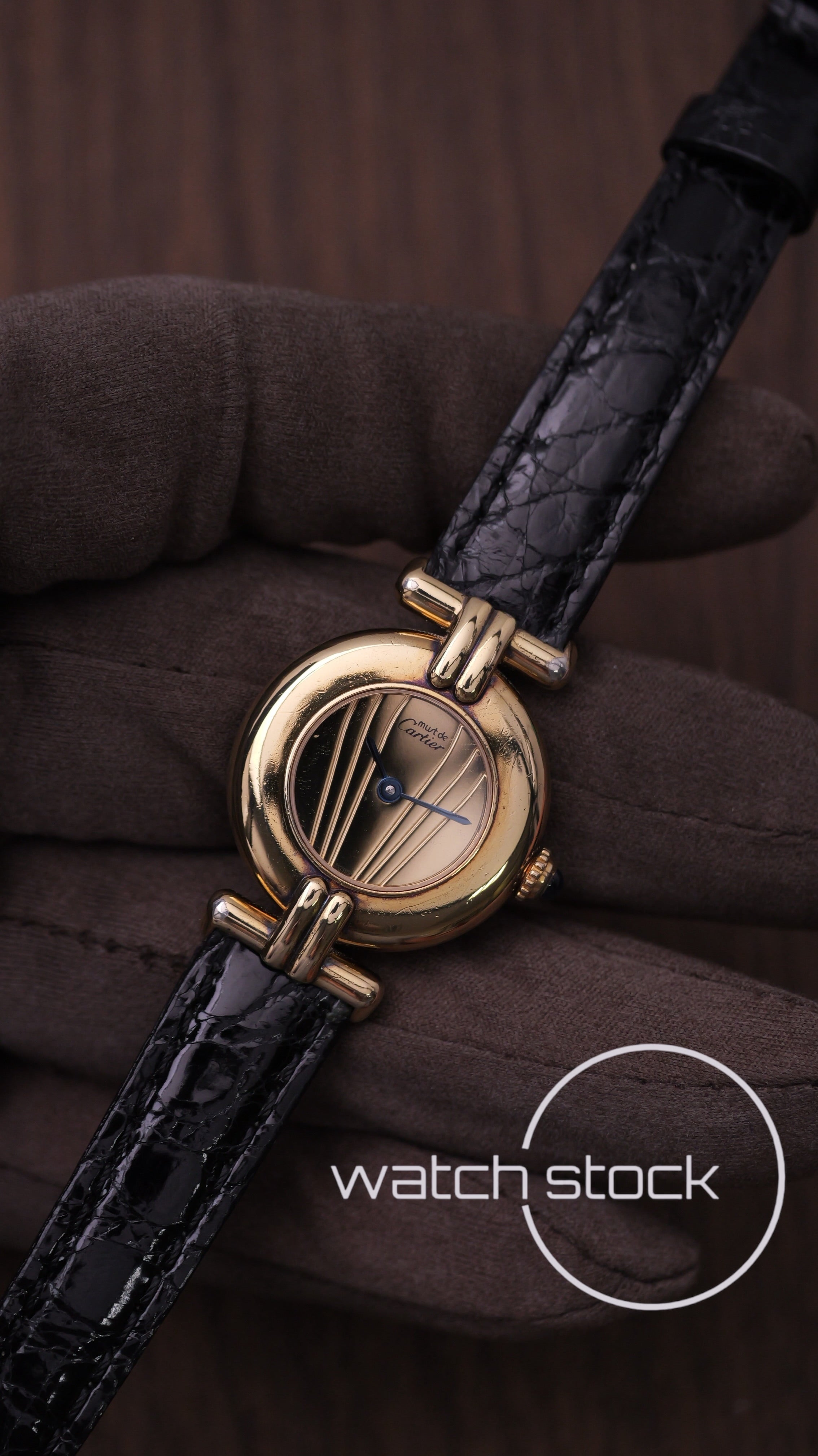 Cartier colisee 24mm ref. 590002  cream dial quartz