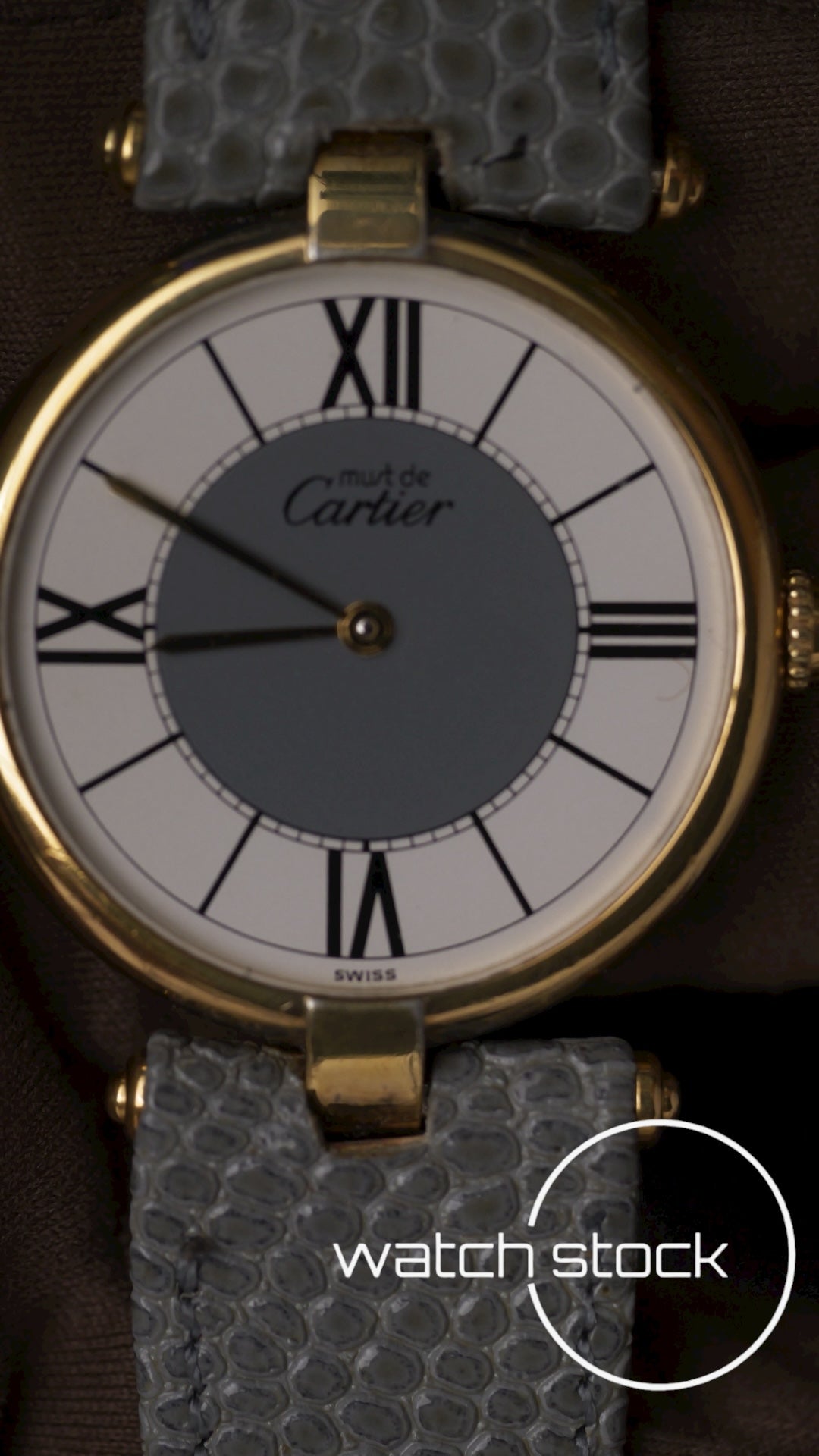 Coppia Cartier Vermeil referenza 590003/590004