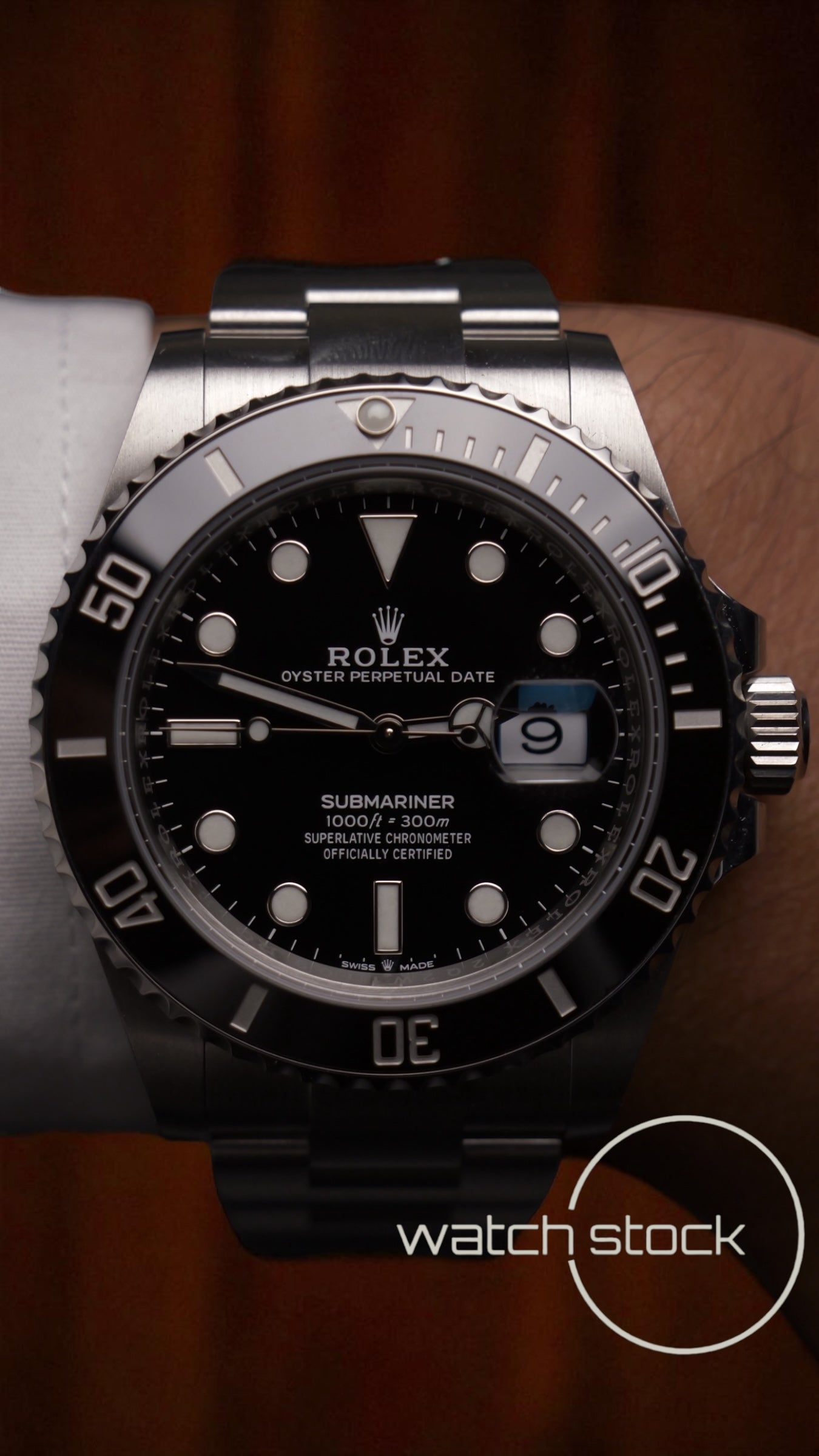 Rolex Submariner 41mm Ref:126610LN 2021 steel NEW