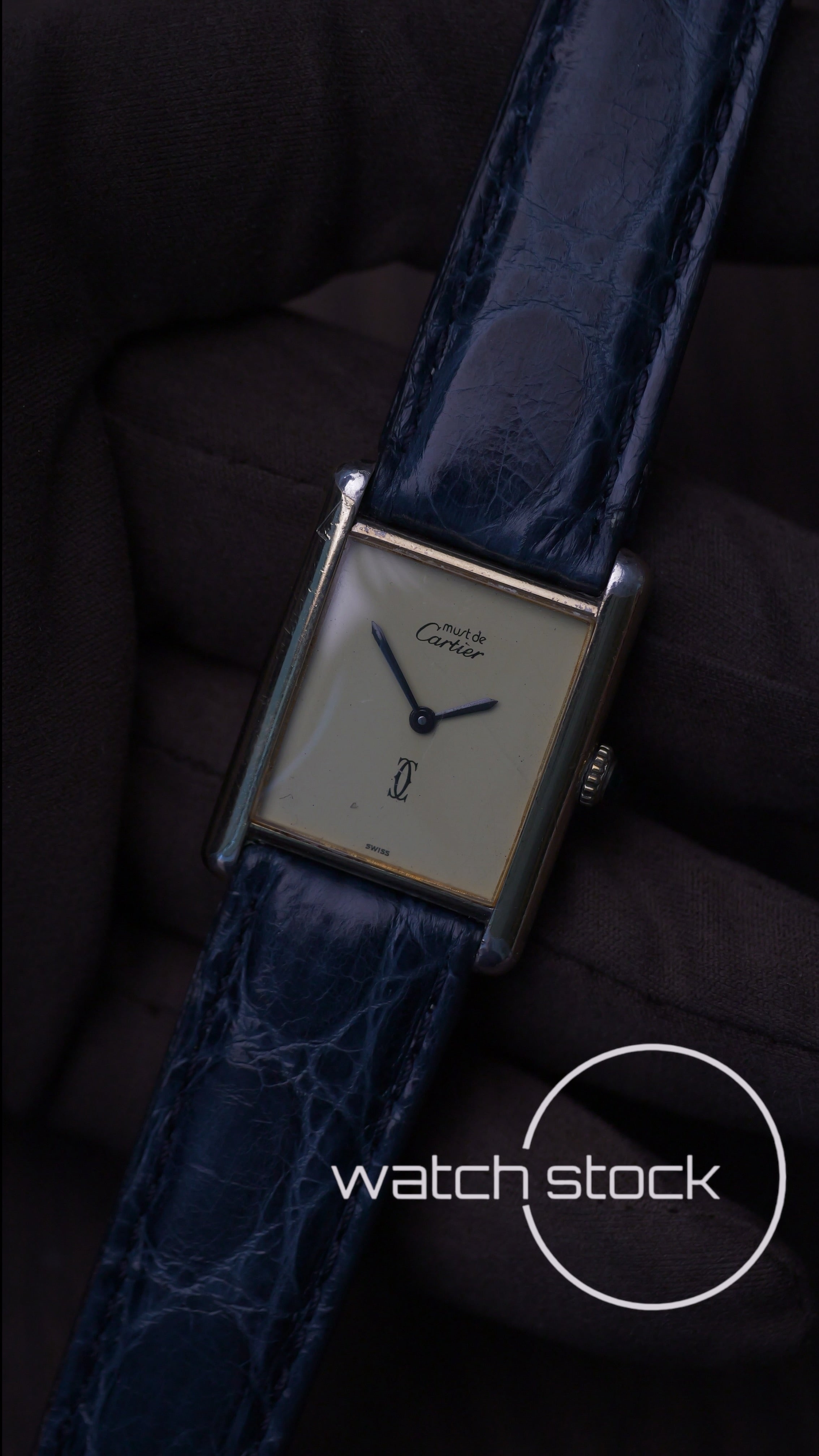 Cartier Tank TG6 quadrante lemon 1980