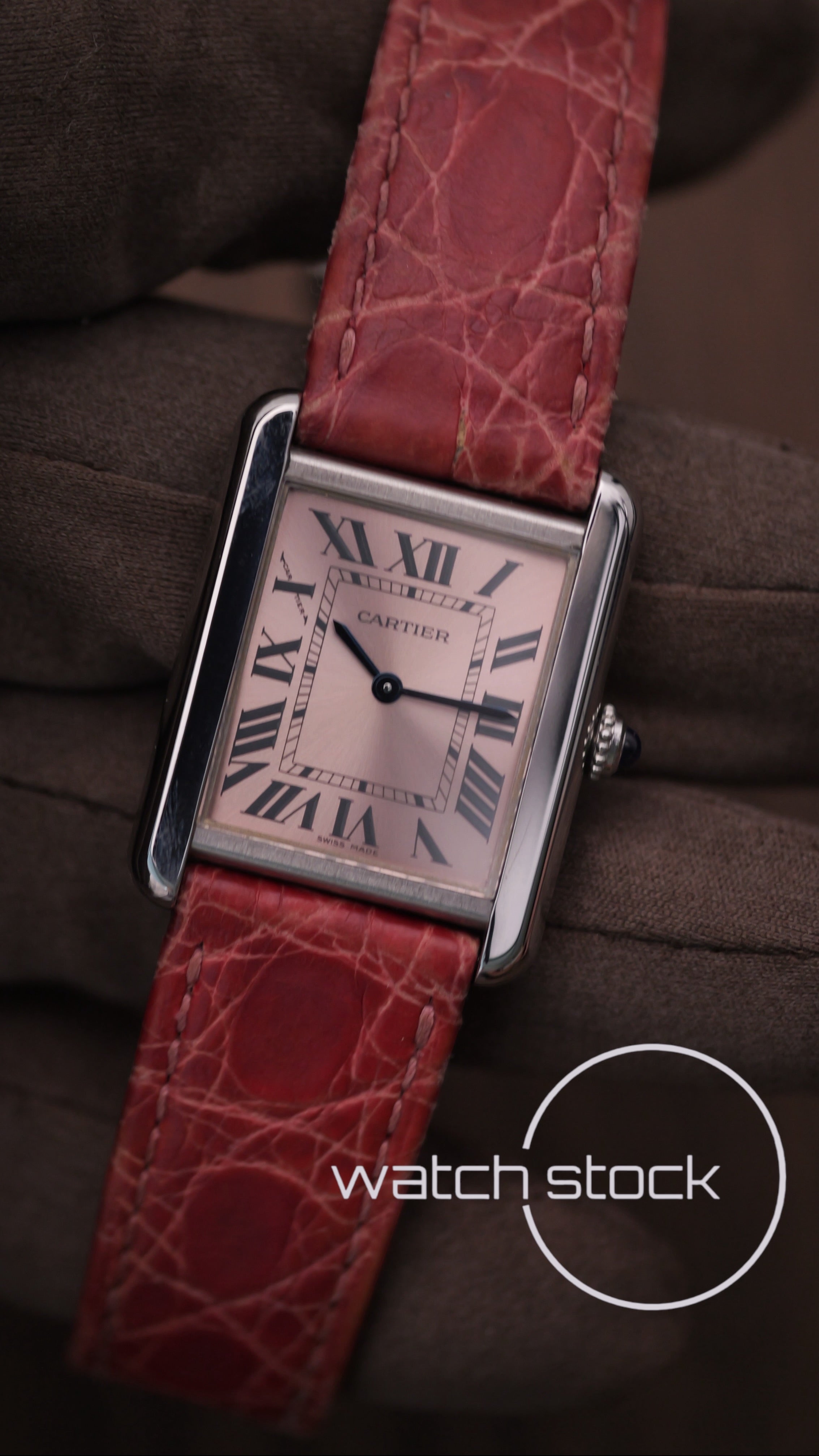 Cartier Tank Solo Ref W5200000 S/M 31x25mm Full set 2011 Edizione Speciale Boutique Parigi