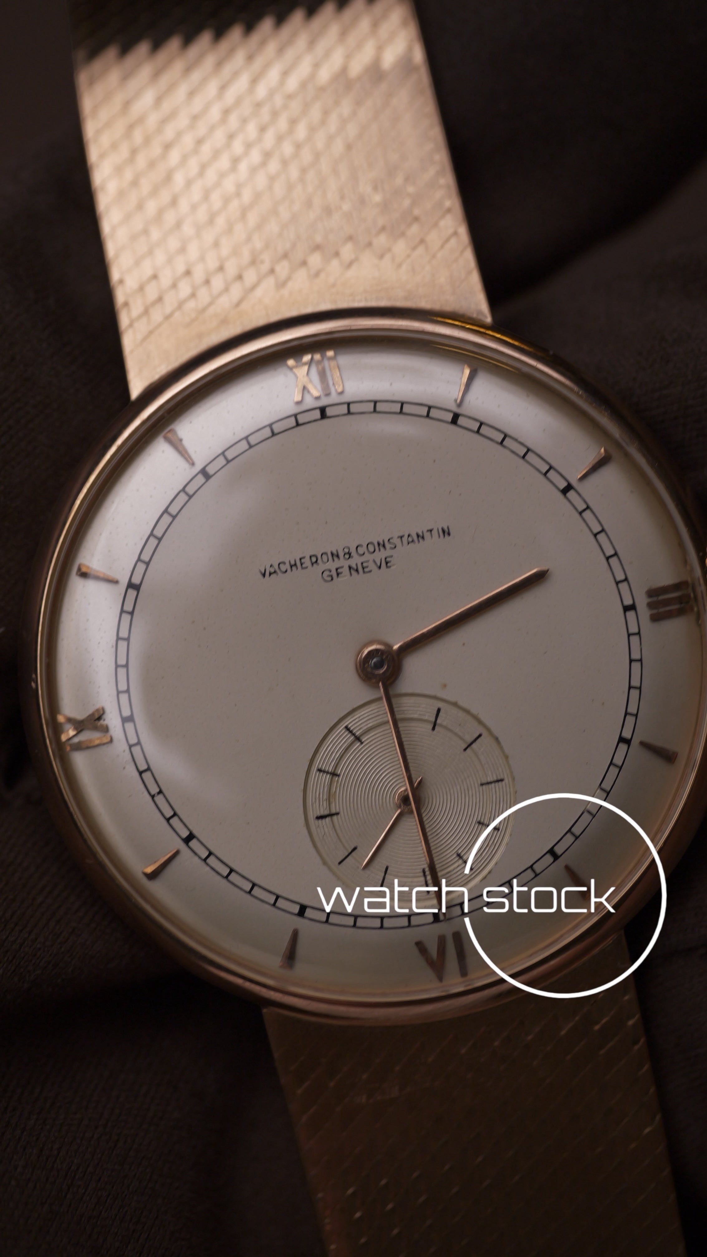 Vacheron Costantin Full Gold Dress Watch 38mm