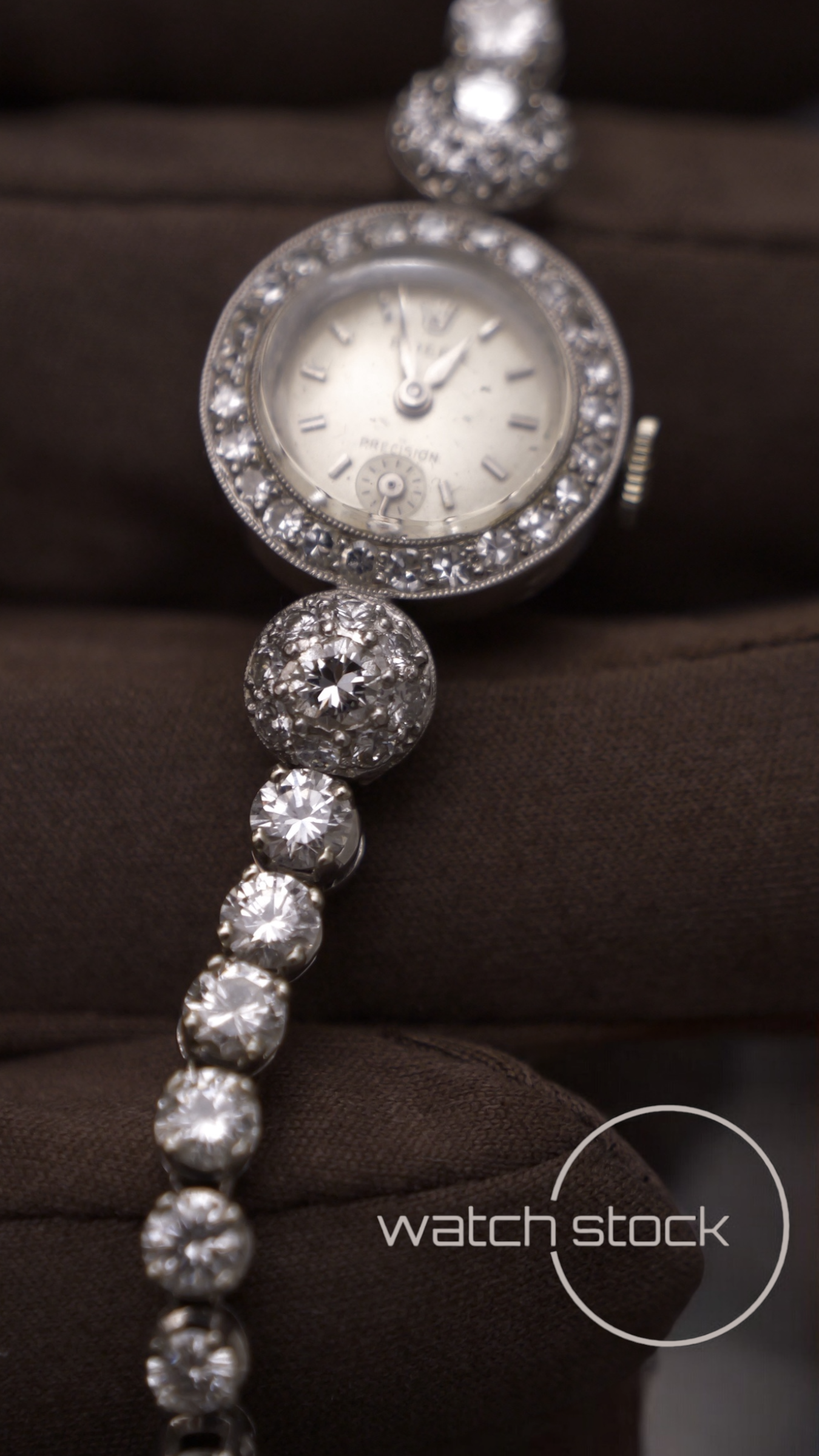 Rolex precision platino e diamanti 22mm(RARO)