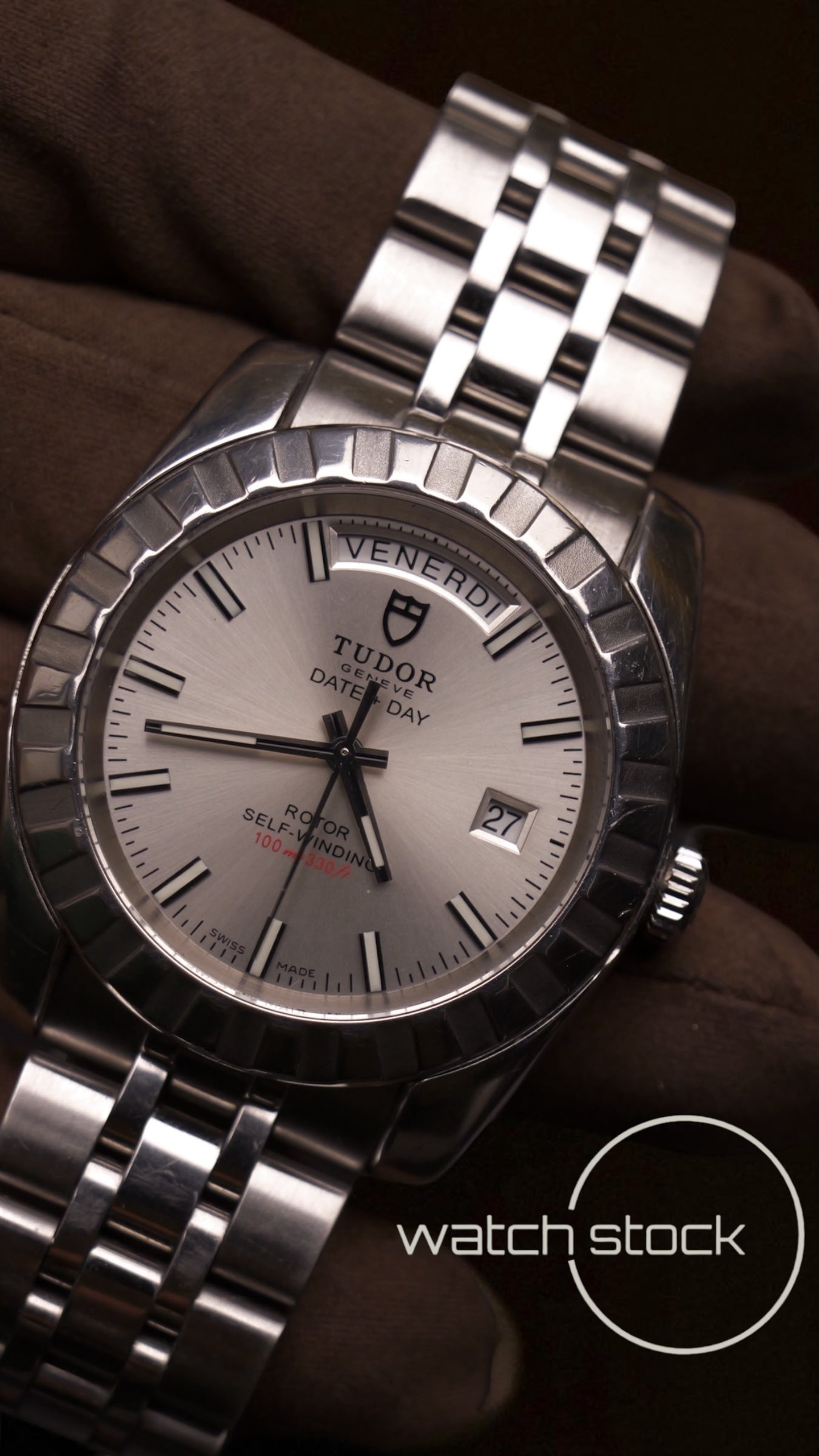 Tudor date+day automatic 39 mm ref 23010 anno 2009