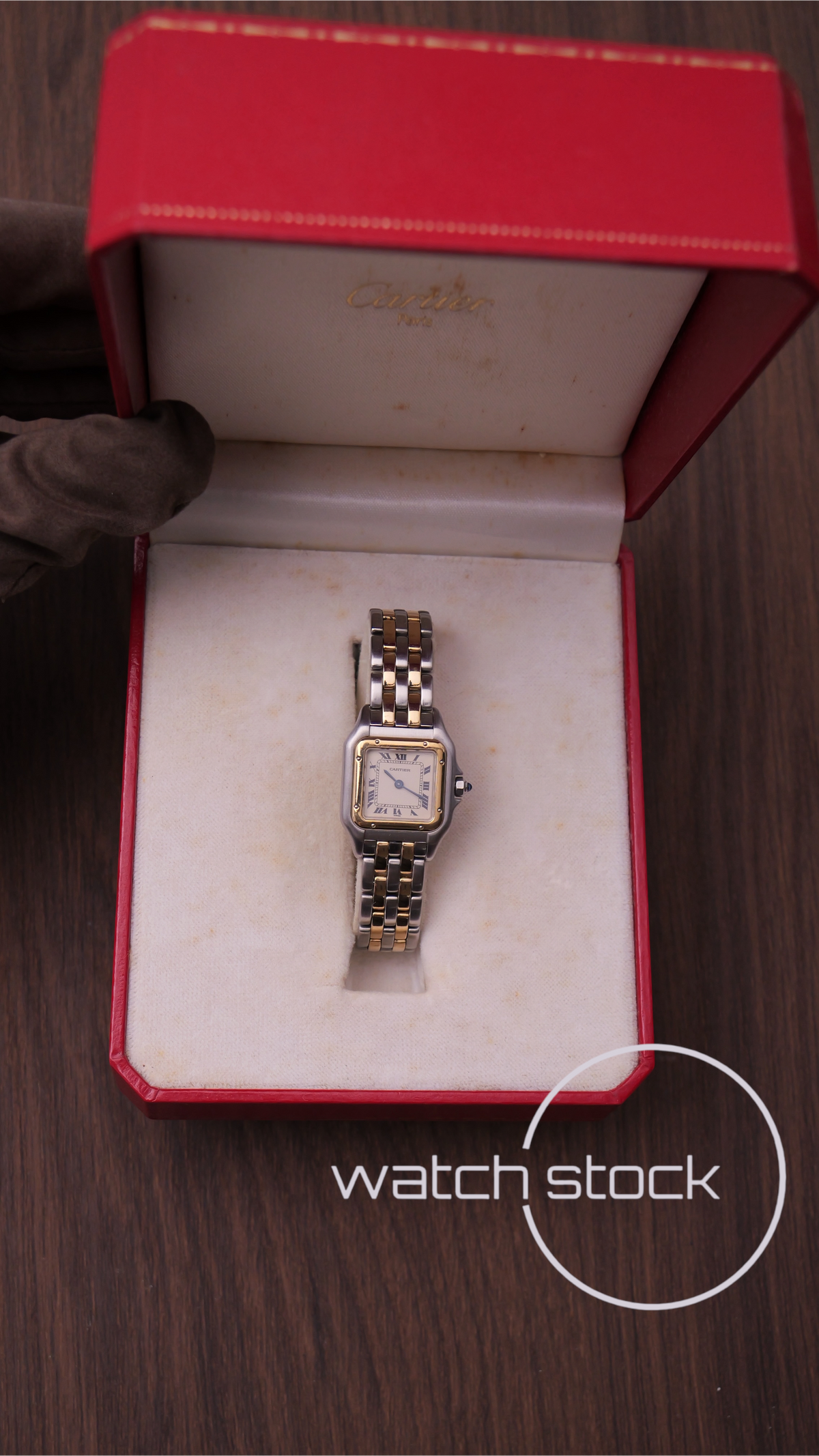 Cartier panthere small due fili vintage ref.6692