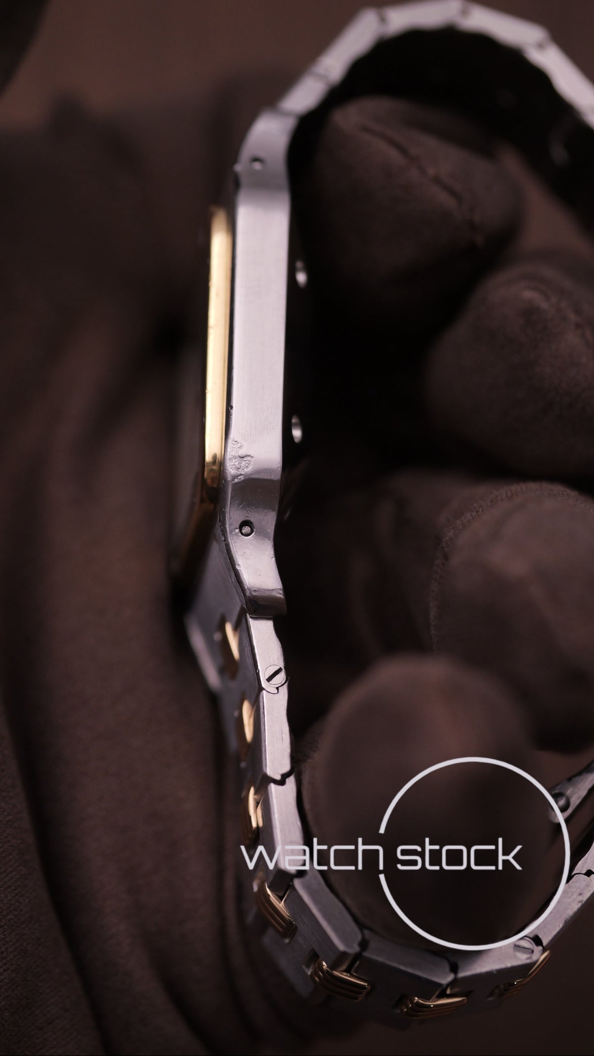 Cartier santos carré ref.2961 Godron Automatic vintage 29x41mm