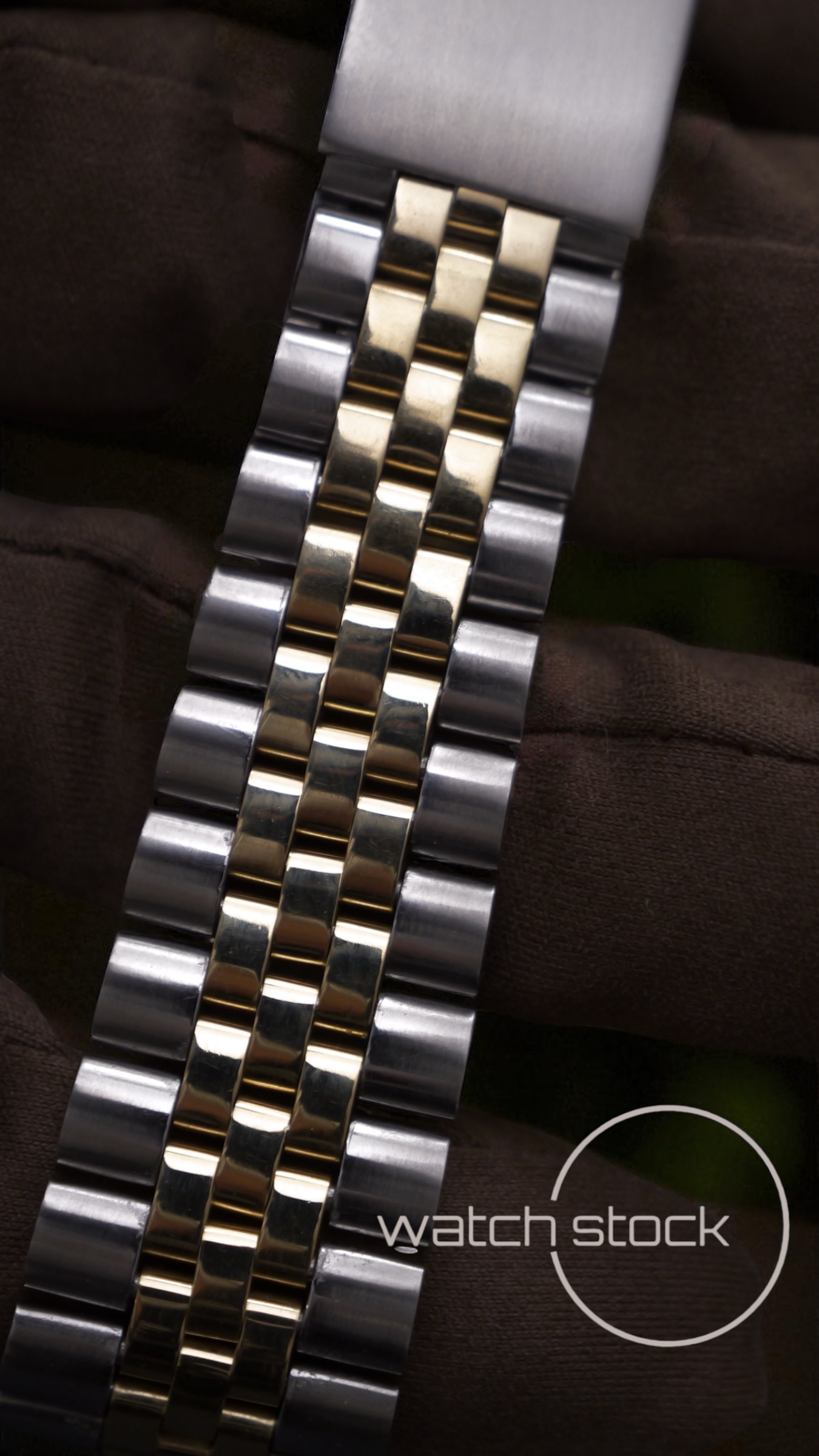 Rolex datejust linen dial 36mm ref. 1601 steel / gold bitonale