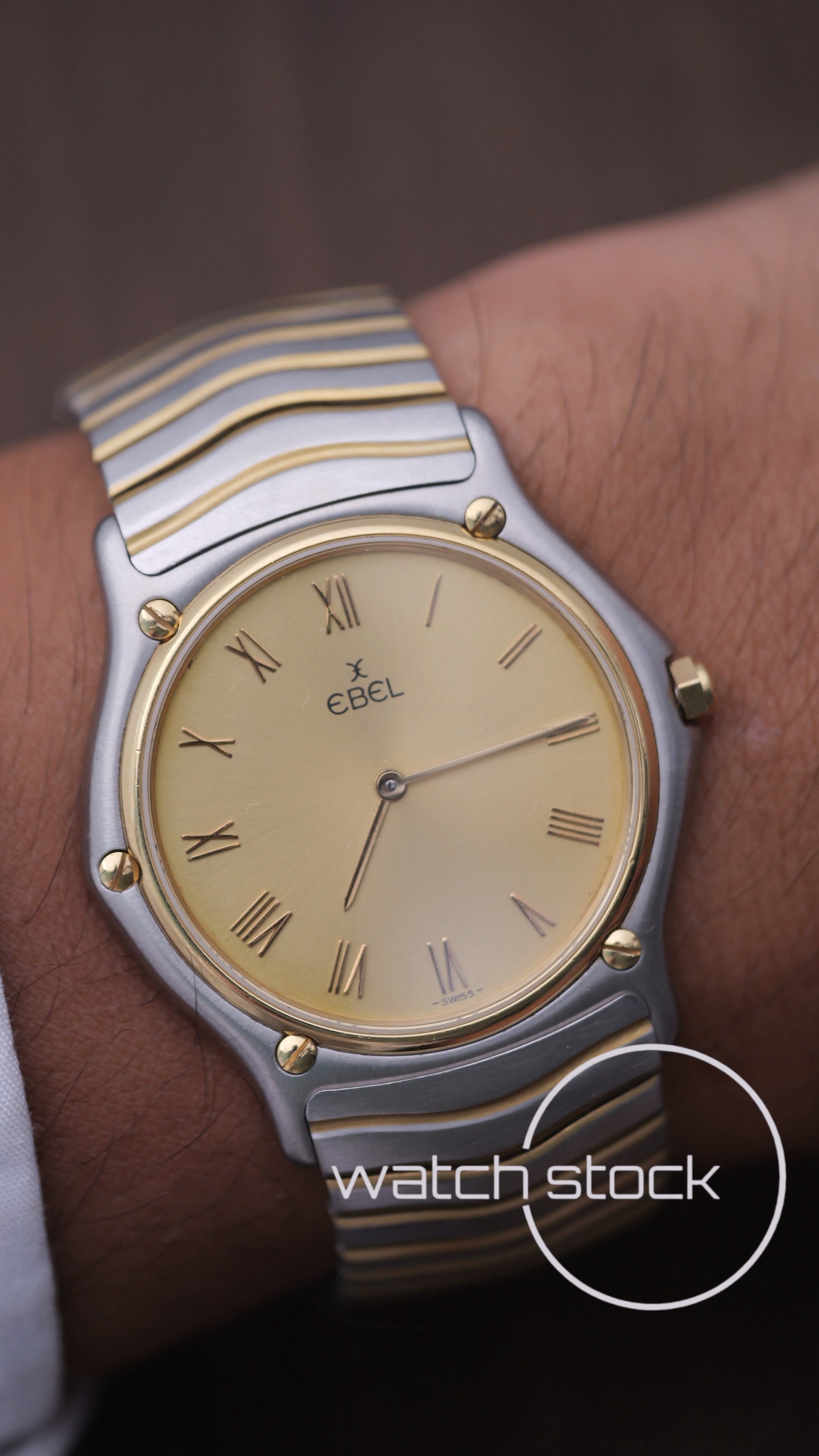 Ebel sport classic wave Quartz 36mm ref 181903