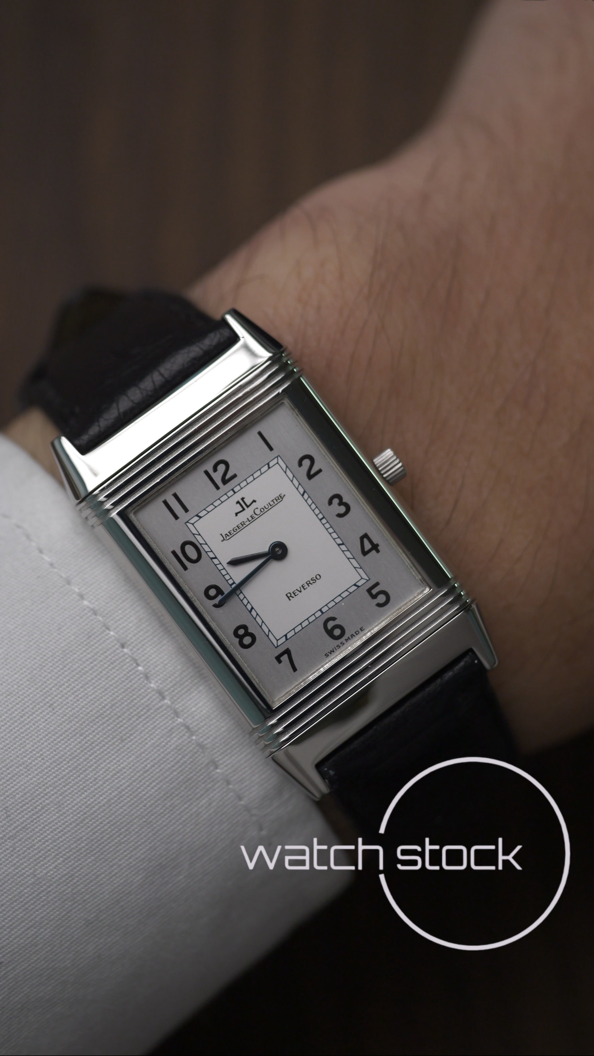 Jaeger le coutre reverso medium carica manuale ref.250.8.86