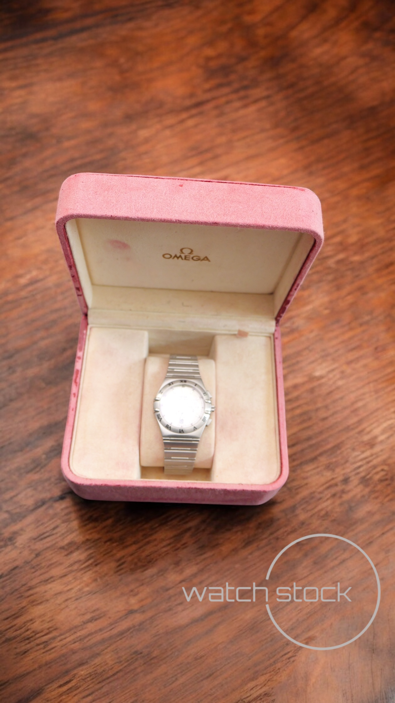Omega constellation double Eagle chrono (39mm) white dial with box
