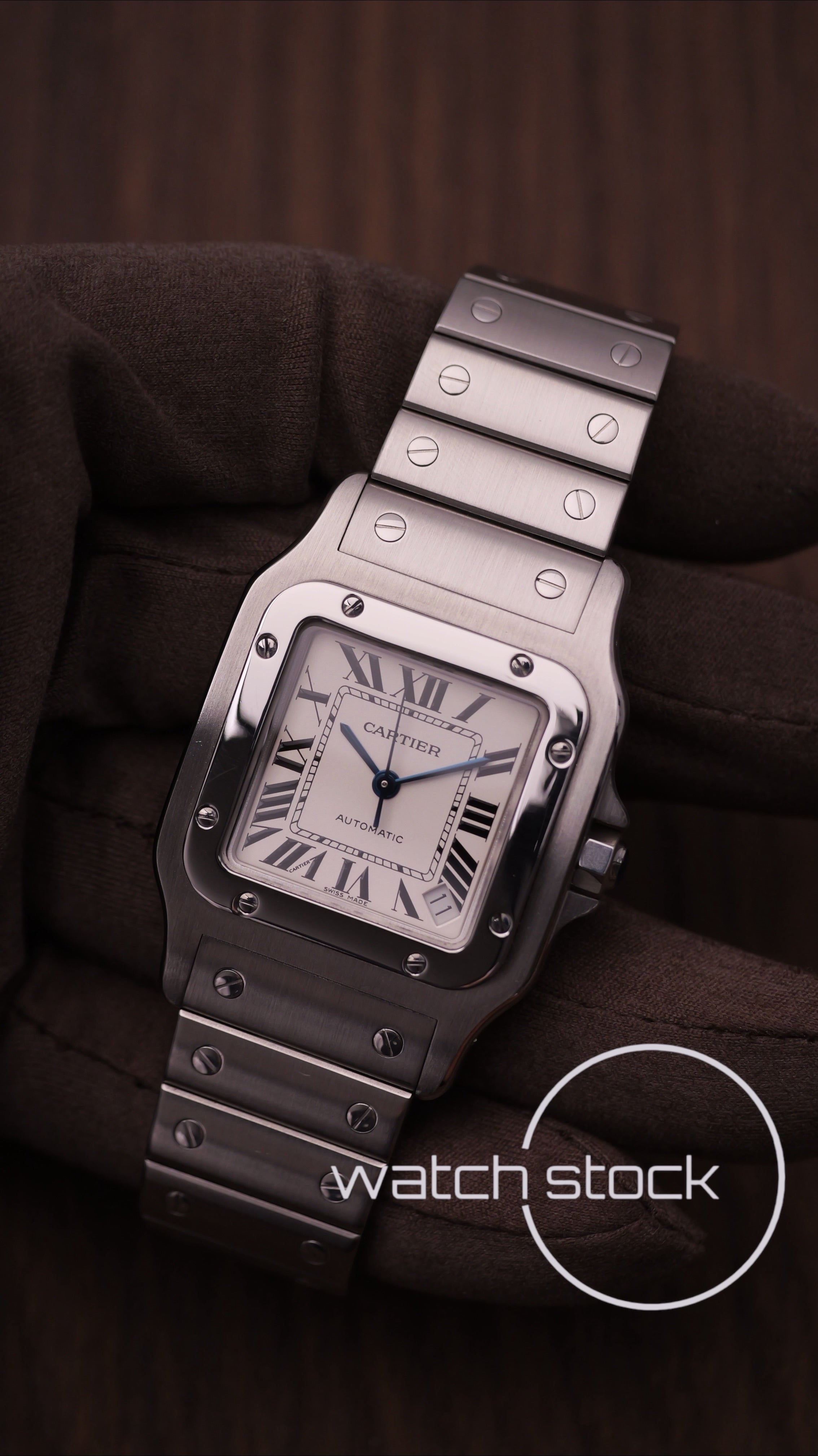 Cartier santos XL ref.2823 Automatic 32x45mm Full set