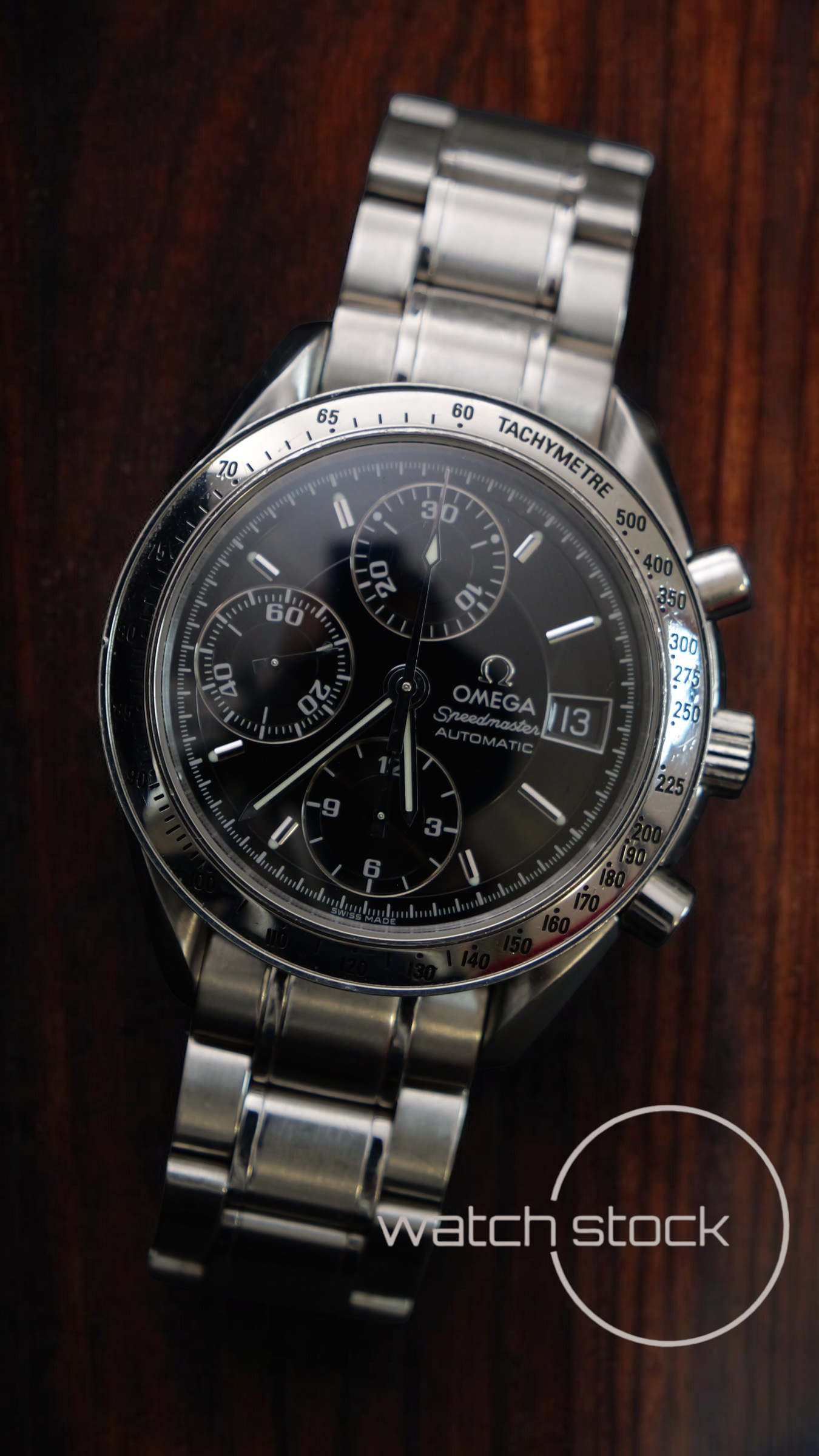 Omega speedmaster date (39mm) condizioni eccezionali Ref. 3513.50 automatic black dial