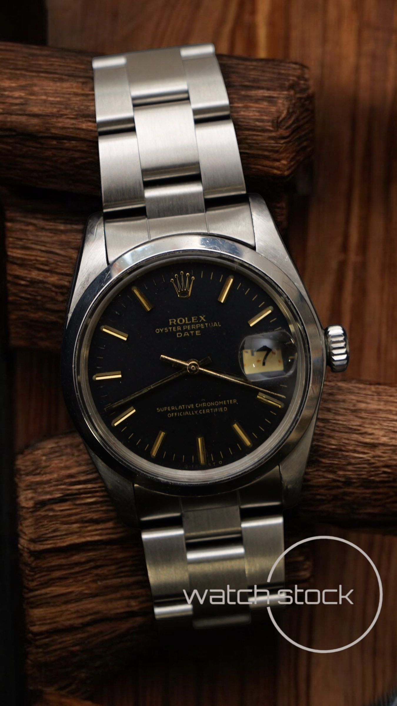 Rolex oyster perpetual 35 mm (special edition) mercato britannico ref.1500 with box