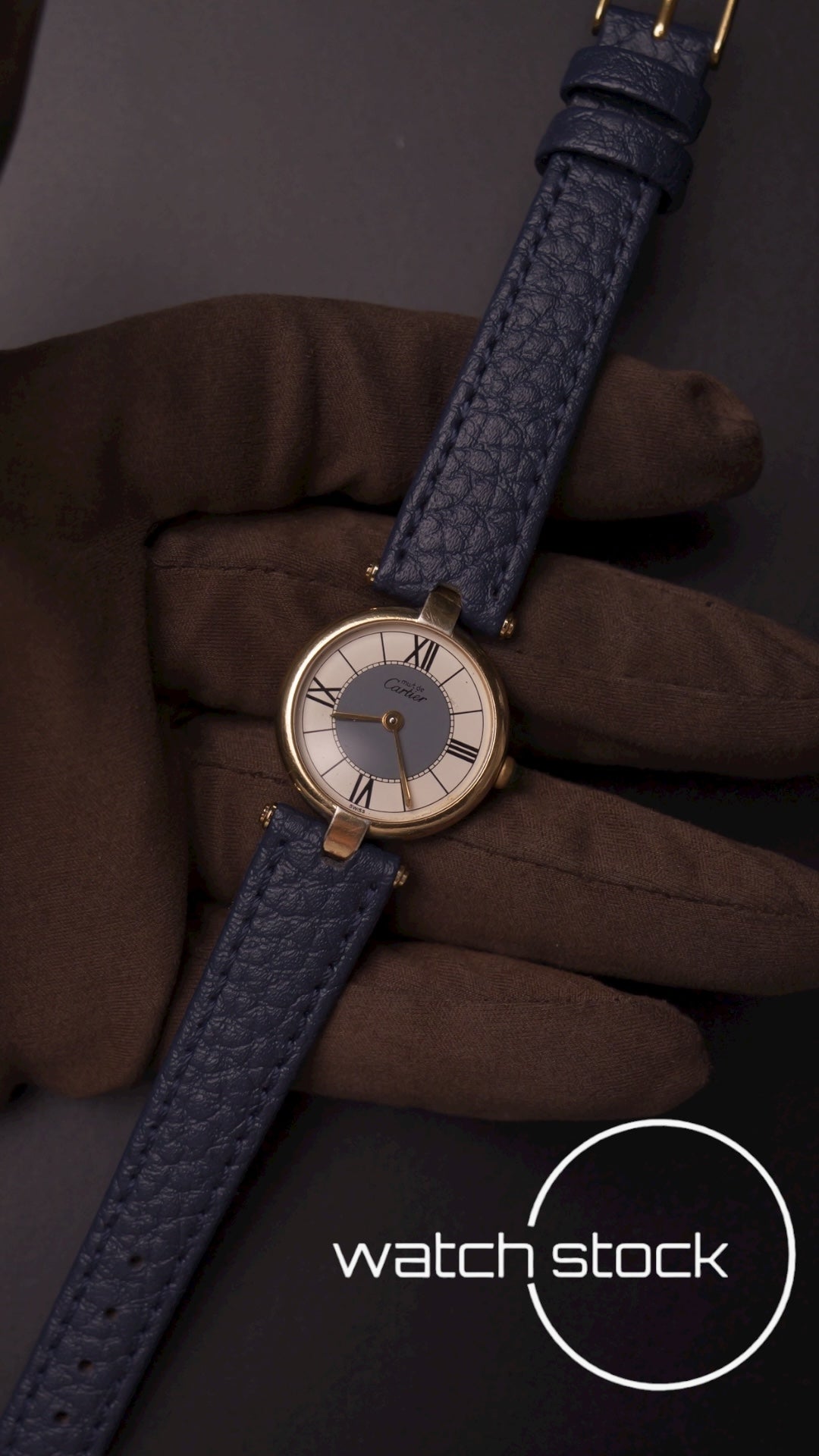 Coppia Cartier Vermeil referenza 590003/590004