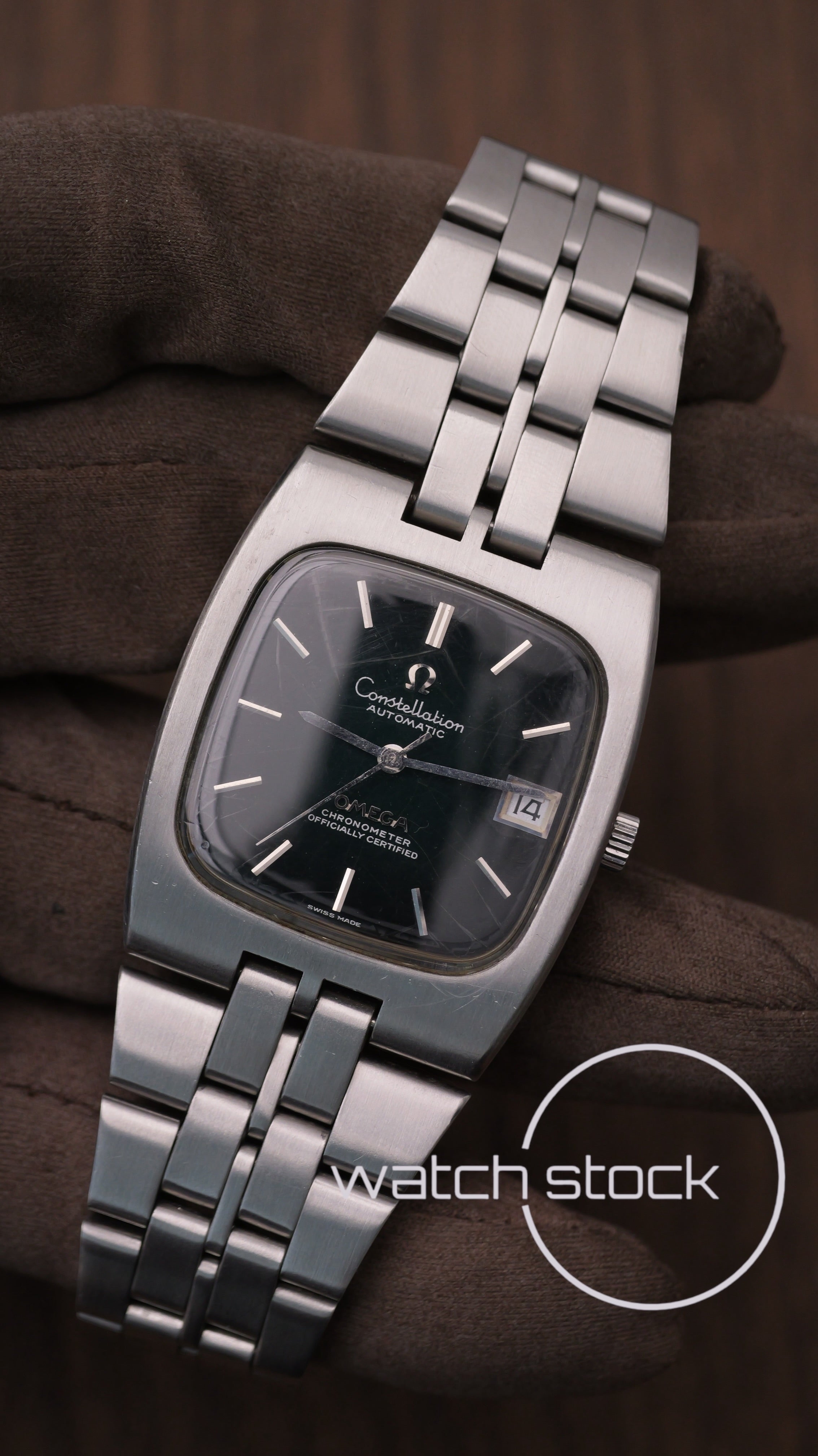 Omega Geneve Green degrade Dial 36mm automatic