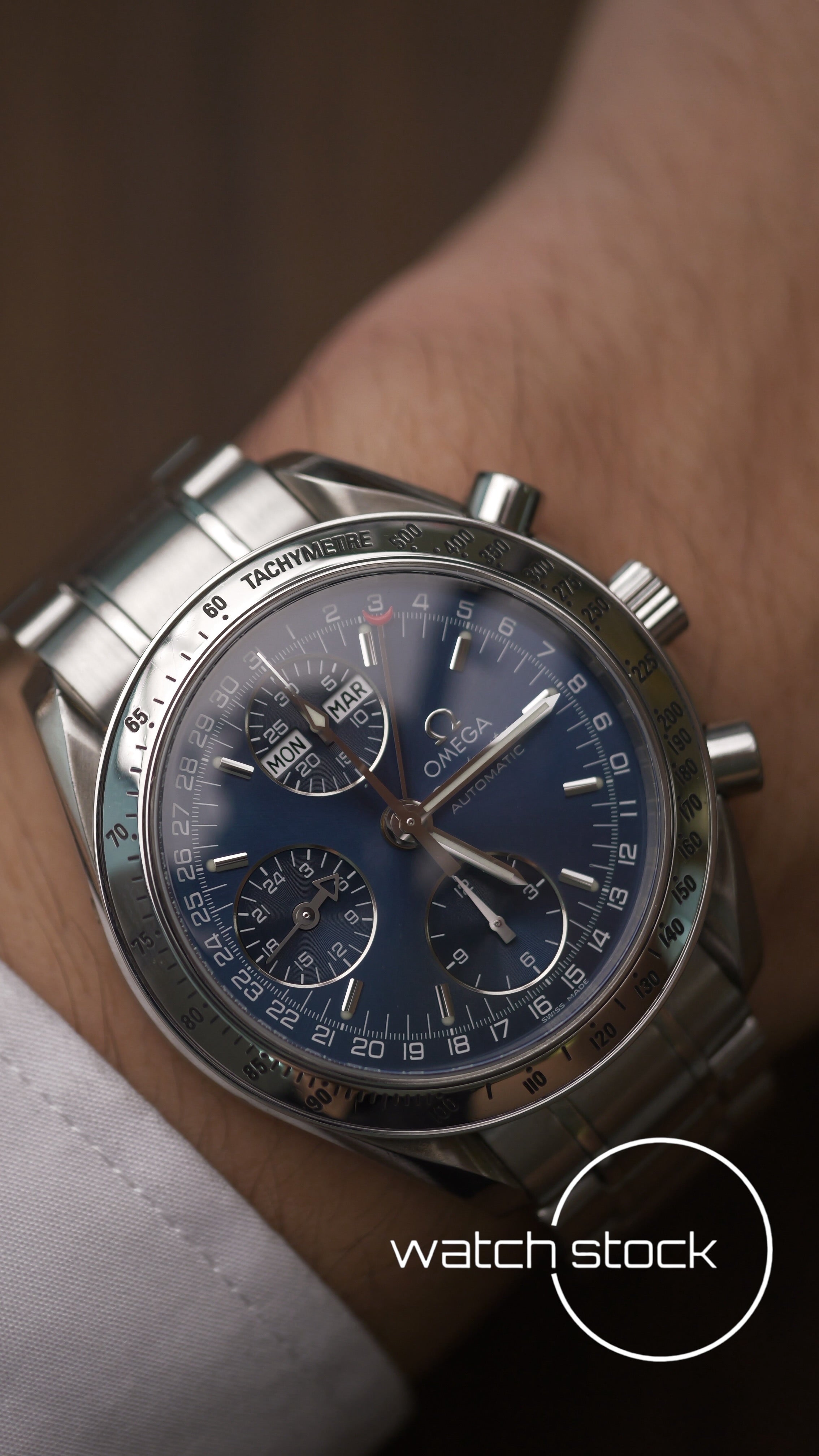 Omega speedmaster triple date 39mm APPENA REVISIONATO Ref. 175.0054 automatic