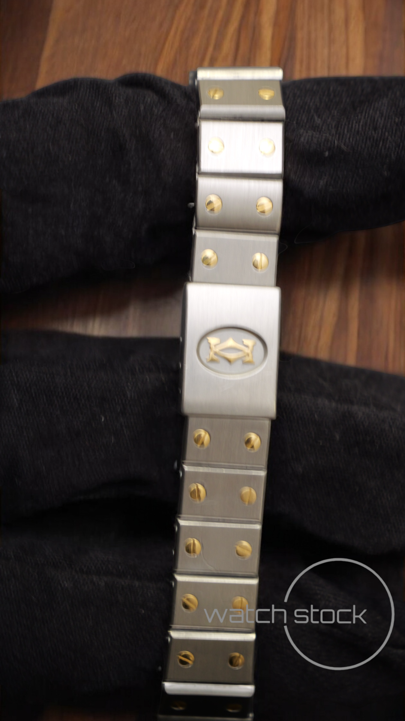 Cartier santos carré pm ghost lady 24x35mm santos de cartier automatic grey dial full set misura 2