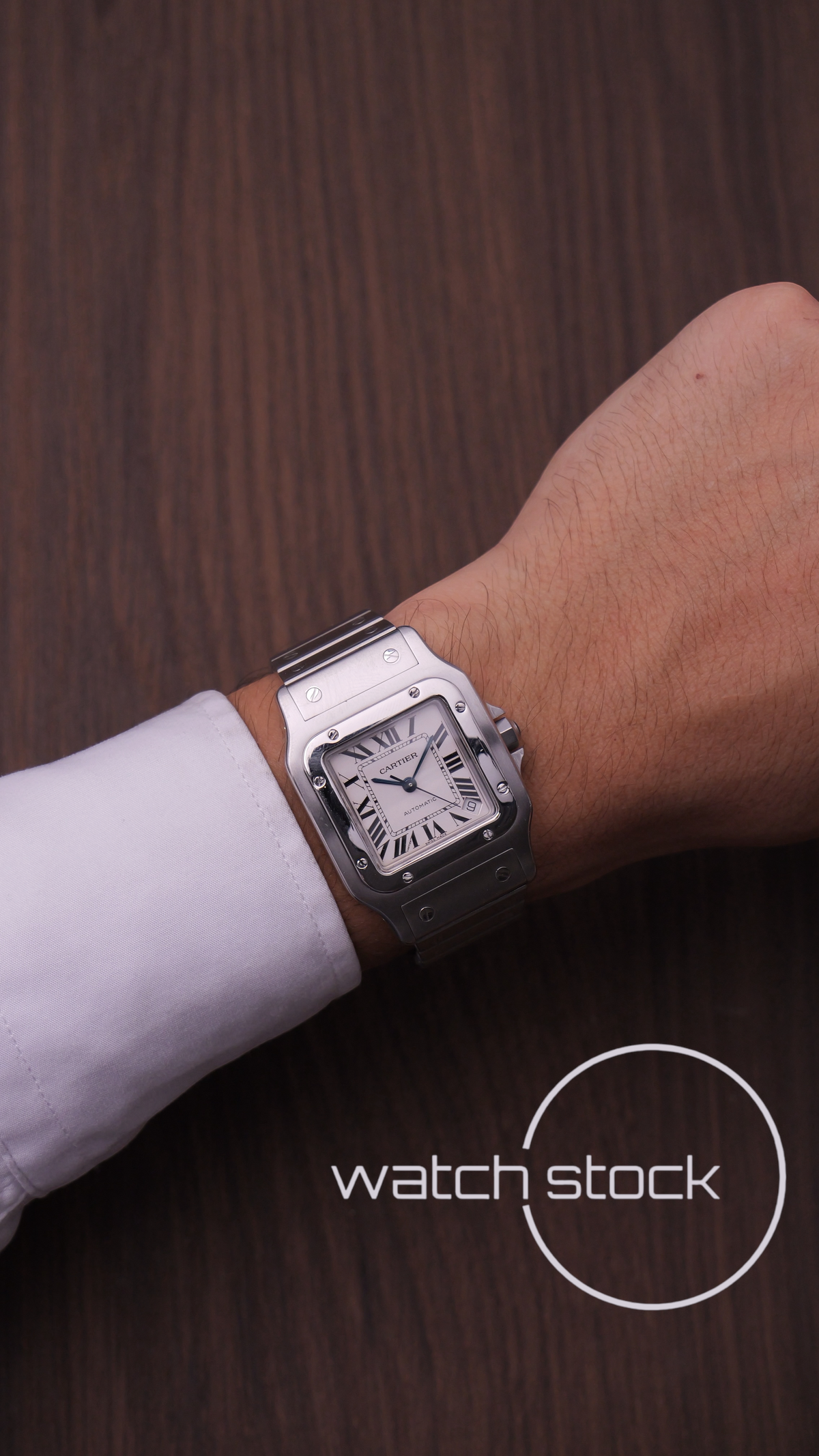 Cartier santos XL ref.2823 Automatic 2011º 32x45mm Full set