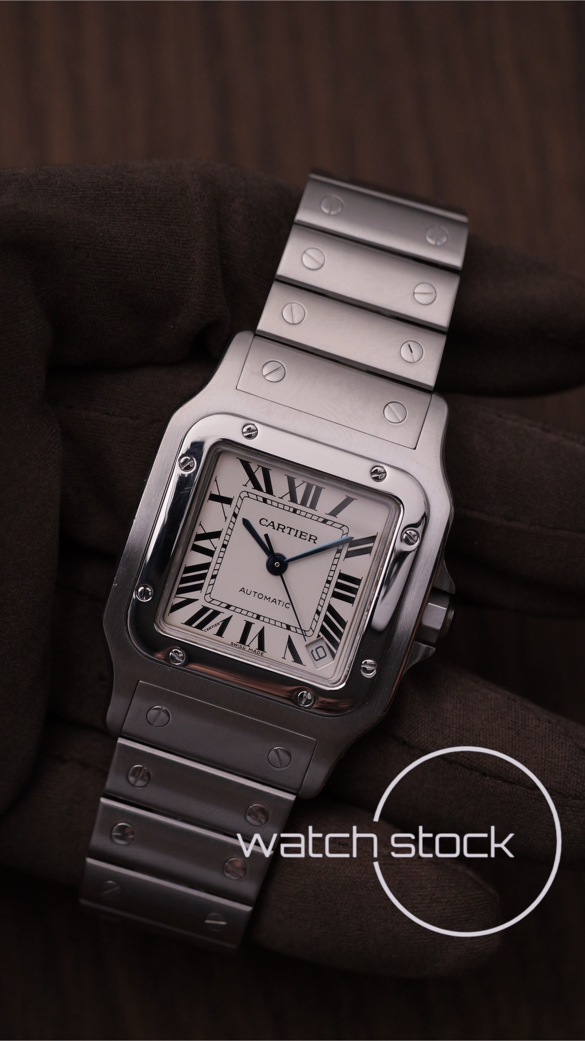 Cartier santos XL ref.2823 Automatic 2011º 32x45mm Full set