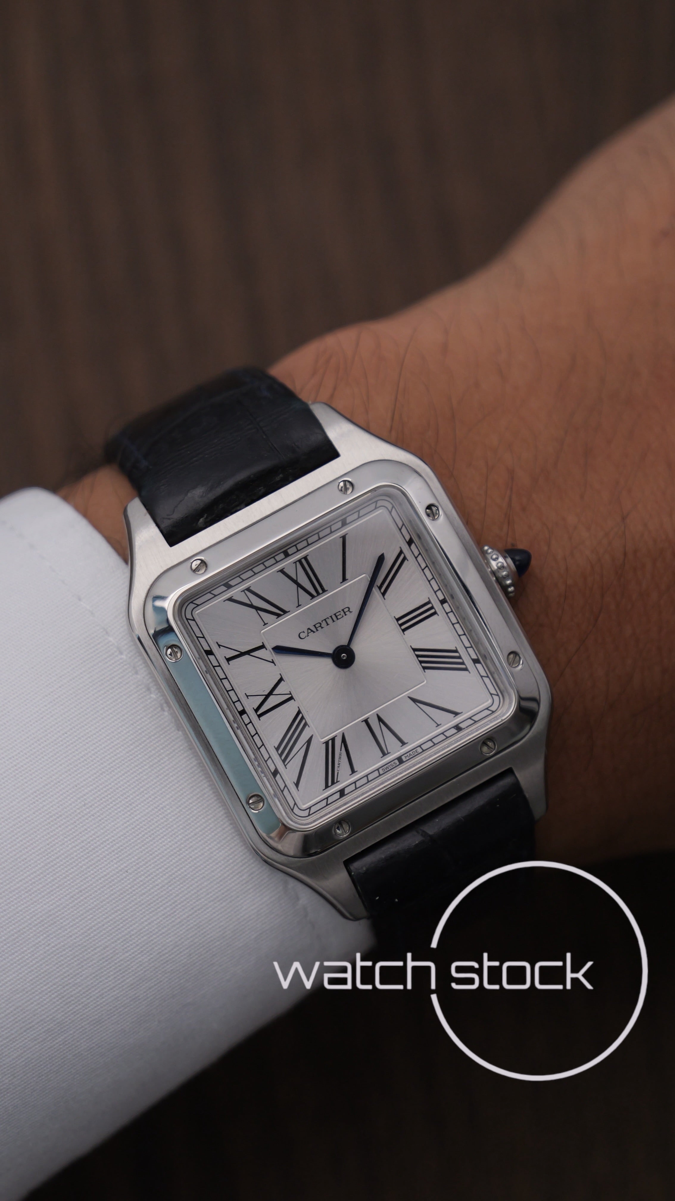 Cartier santos dumont  Medium ref. WSSA0022 Full Set anno 2023