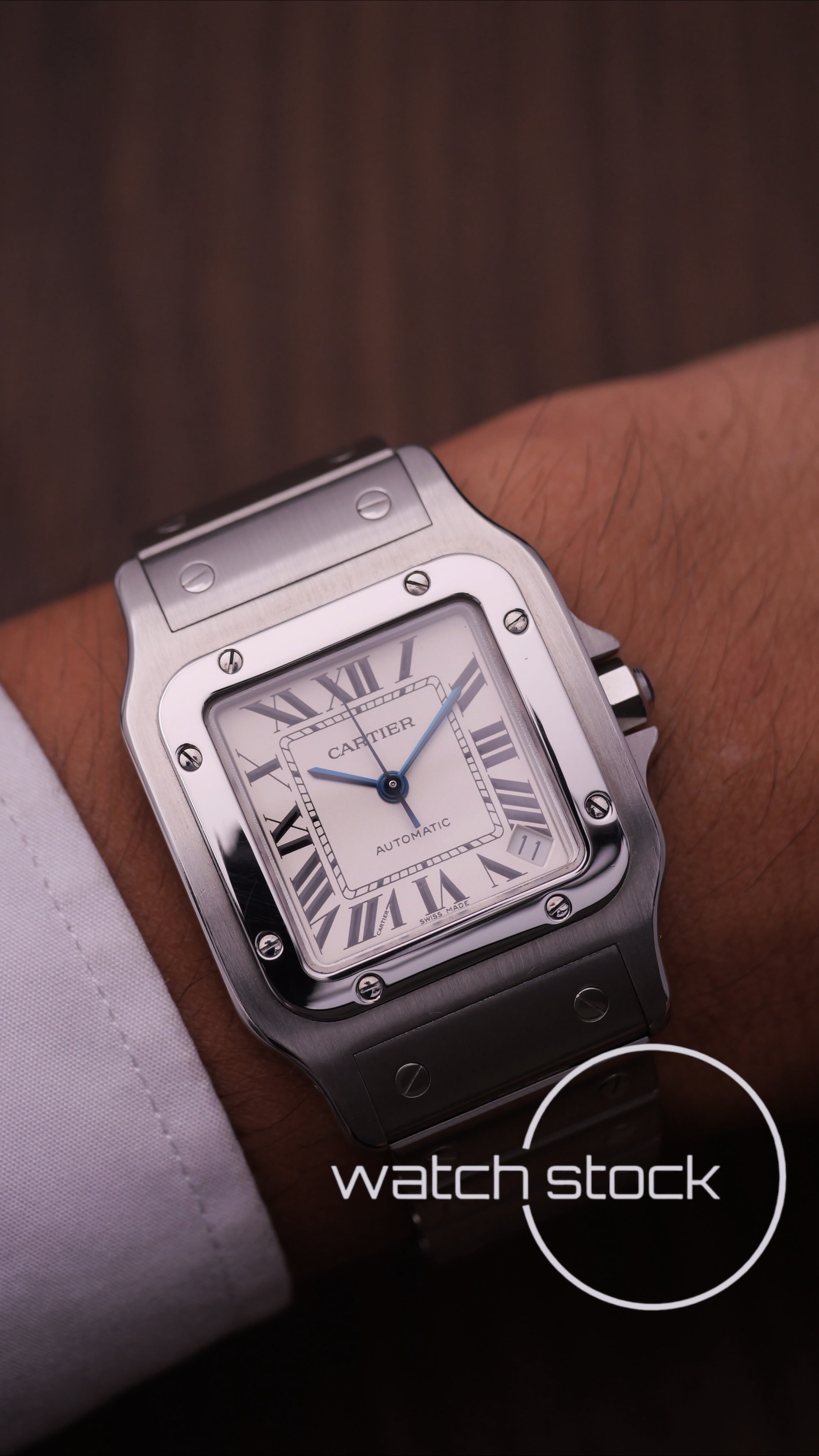 Cartier santos XL ref.2823 Automatic 32x45mm Full set