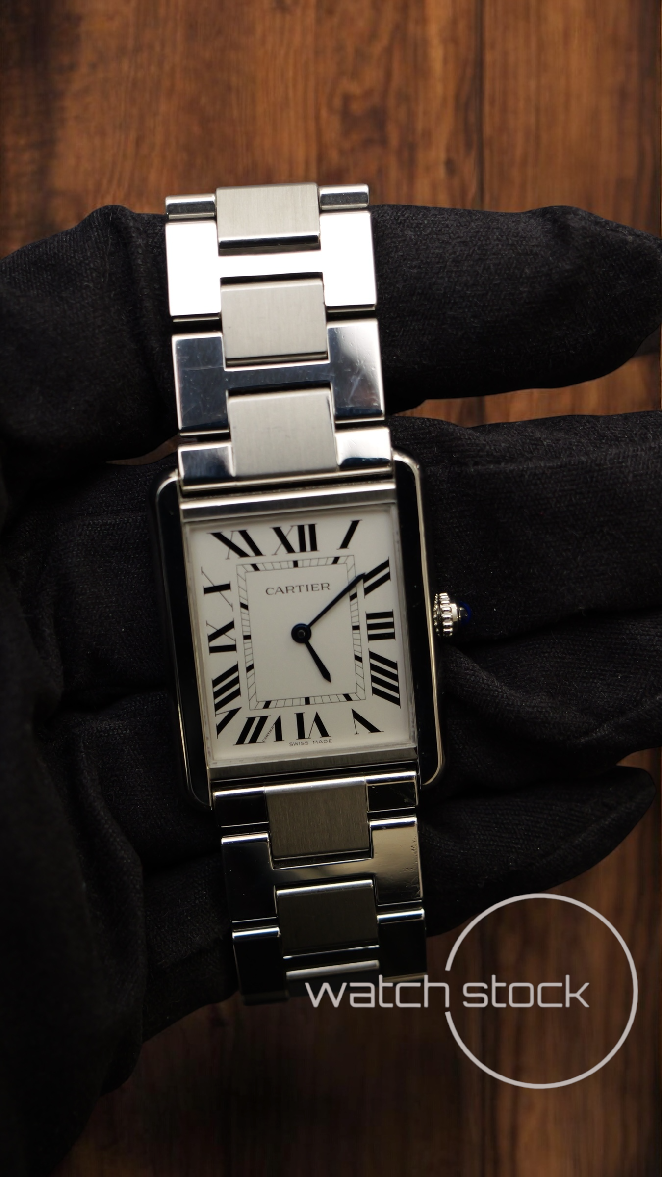 Cartier tank solo L ref.3169 27x35mm quarz