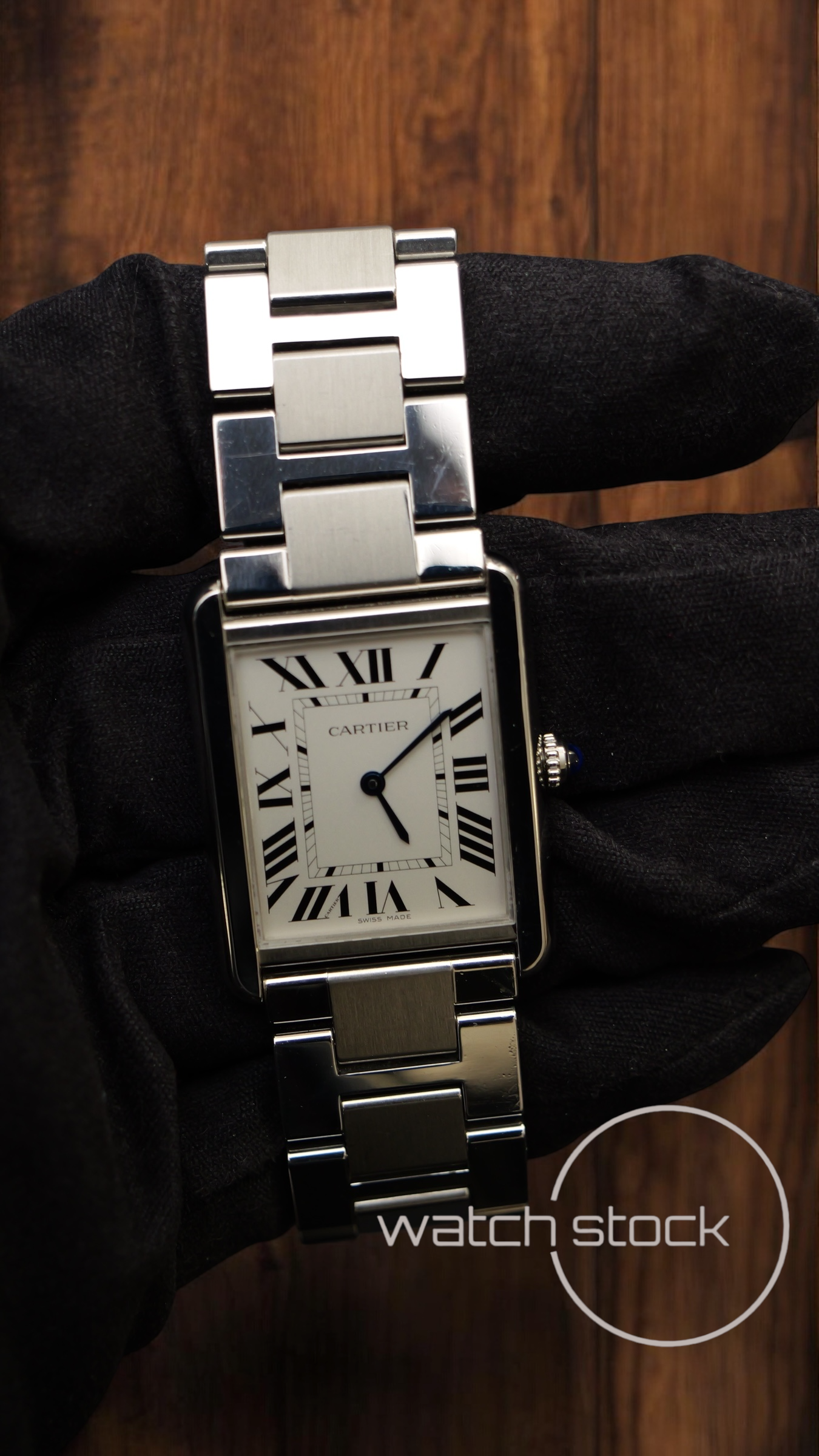 Cartier tank solo xl ref.3169 27x35mm quarz