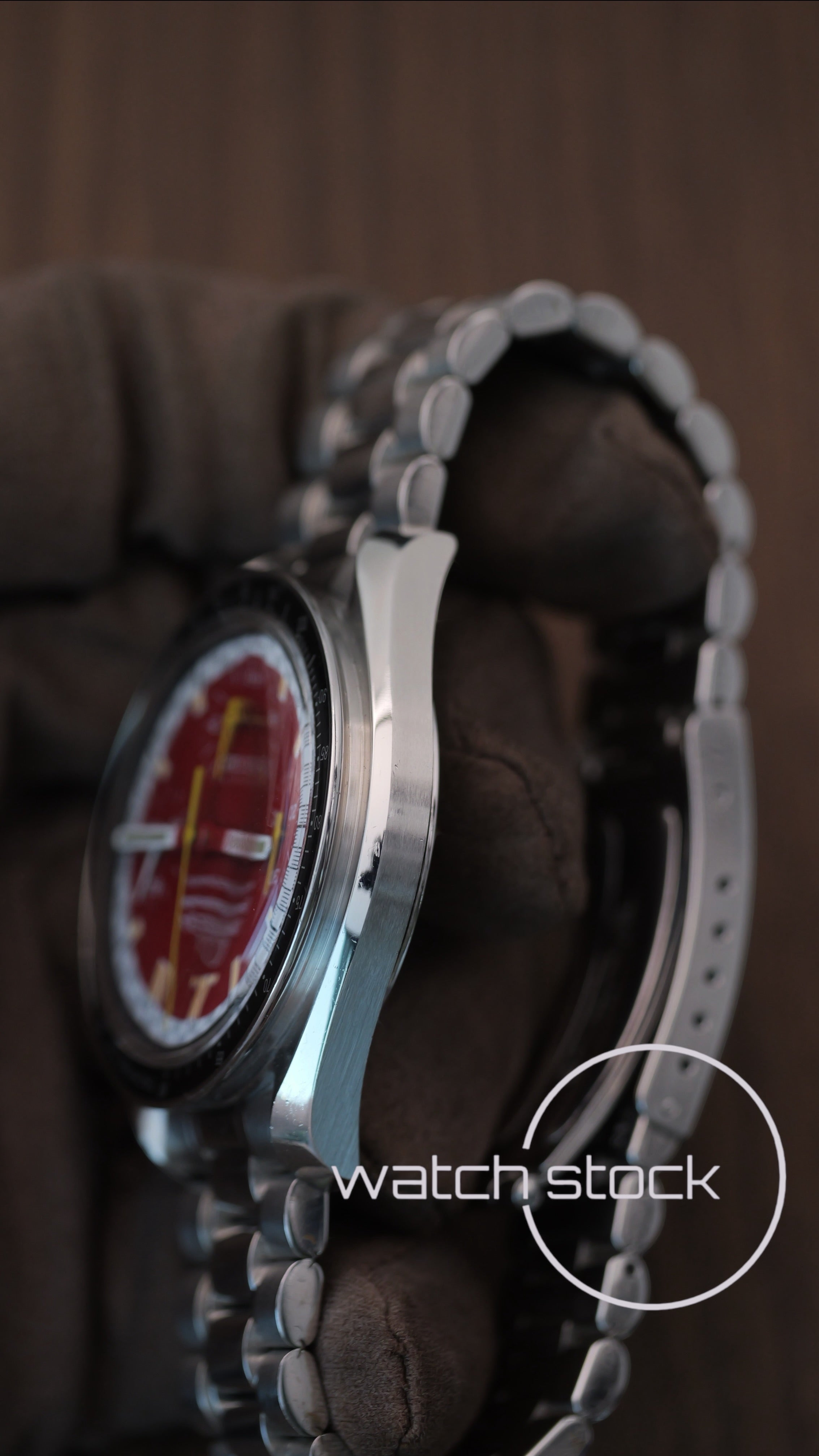 Omega Speedmaster Reduced  Schumacher Red Edition 39mm  1995