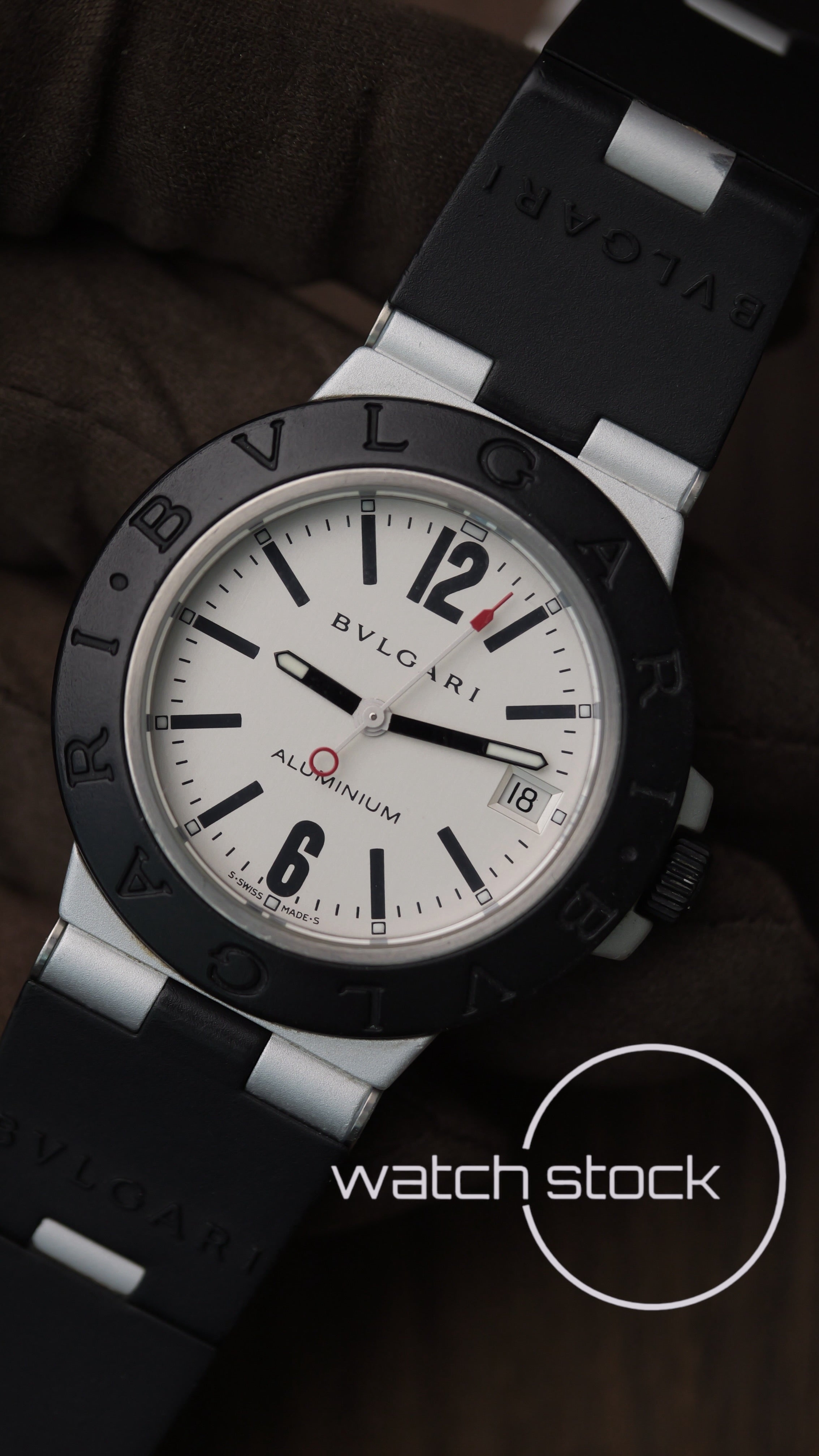 Bulgari Aluminium 38mm Automatic Ref.Al38TA Full Set