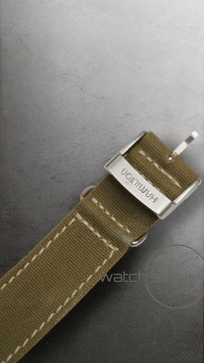 Cinturino Hamilton nato militare verde ansa 22mm