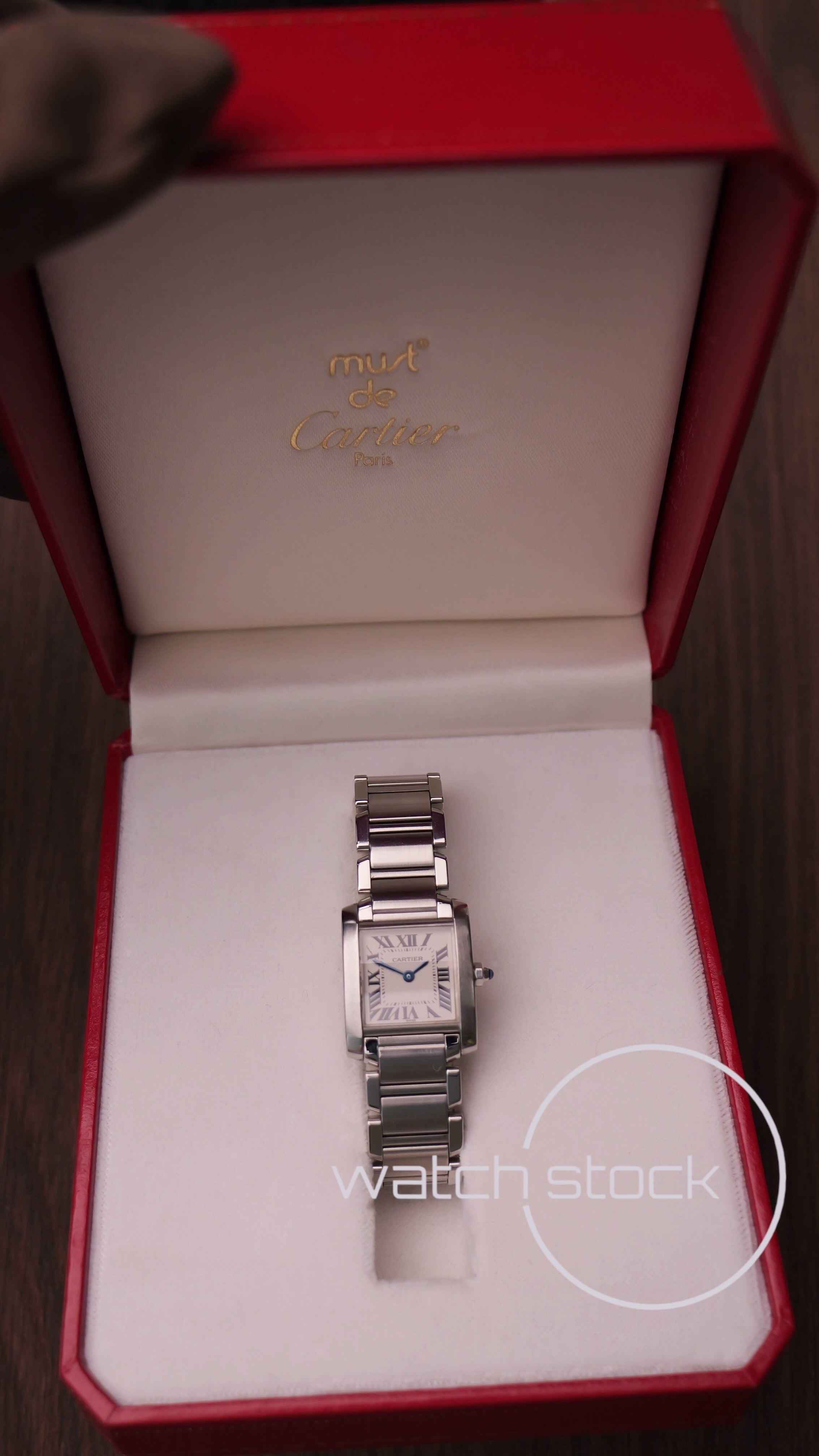 Cartier Tank Francaise Small ref.2300 + Box