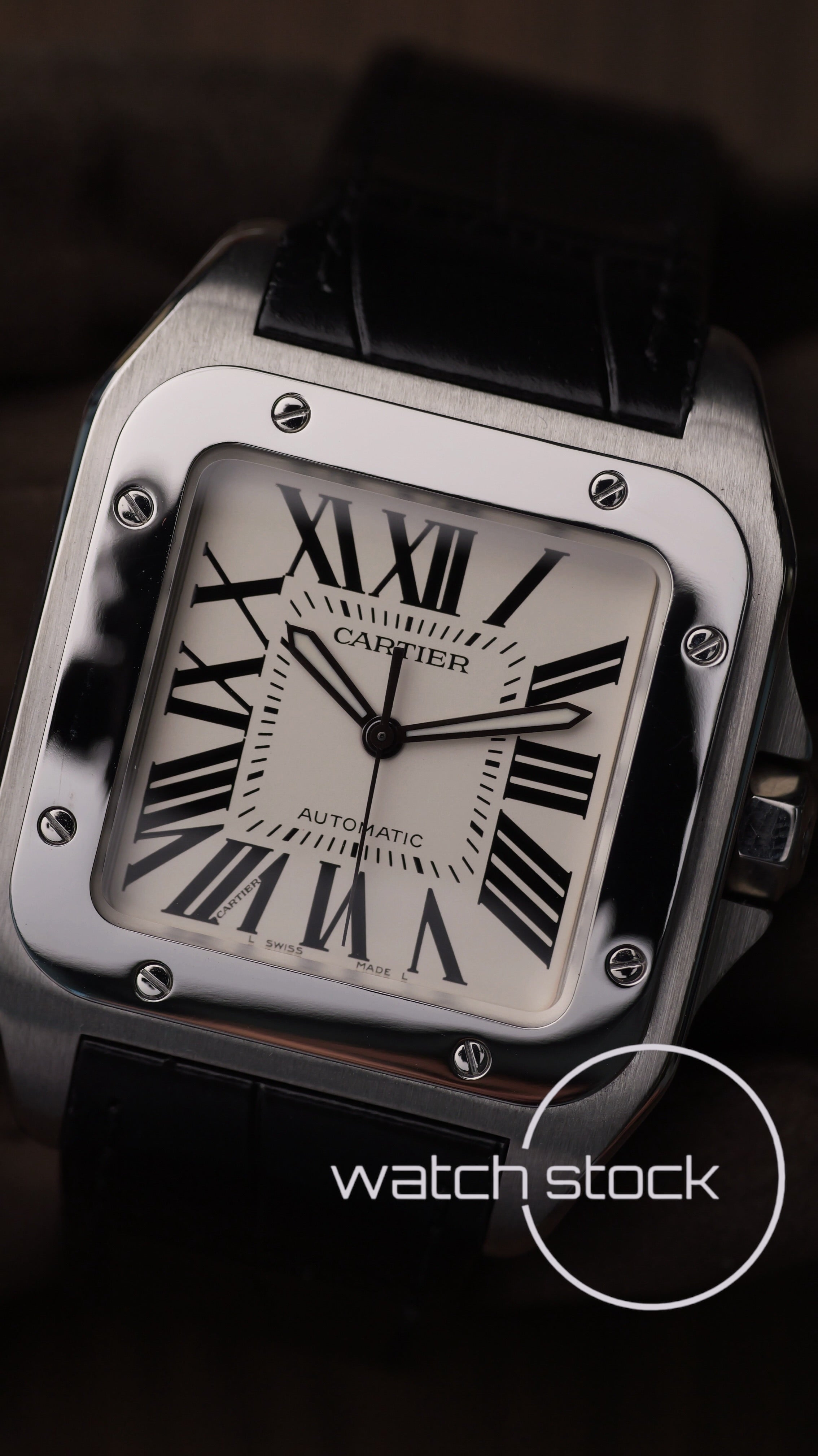 Cartier santos 100 XL Full set ref.2656 Automatic 38×51mm