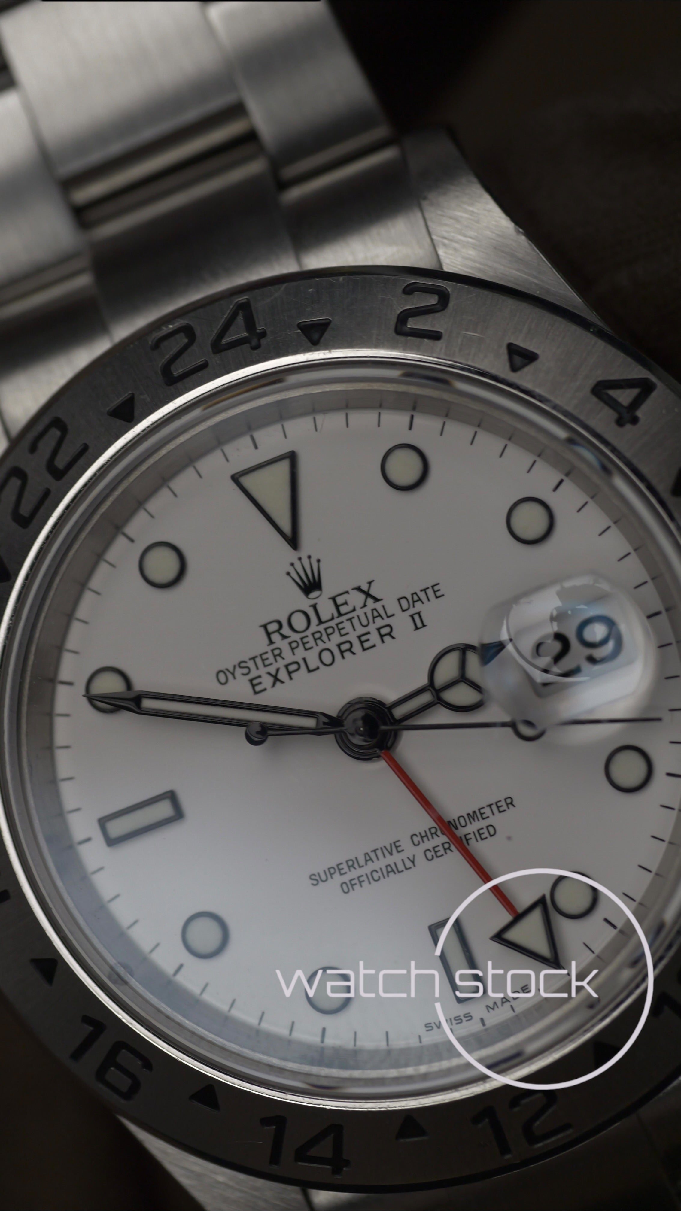 Rolex Explorer II FULL SET 16570 white dial 2007