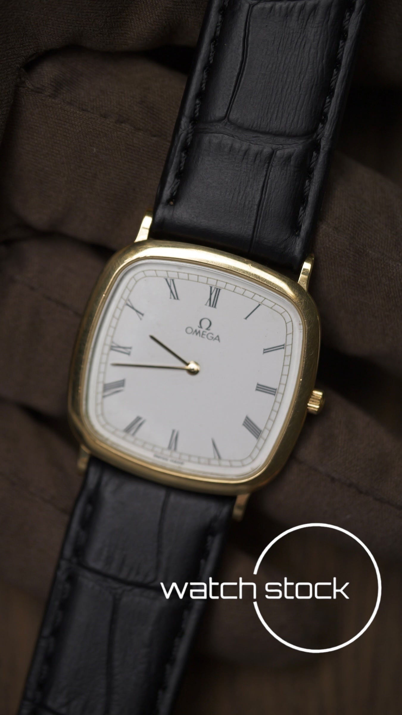 Omega De ville vintage 34mm placcato oro