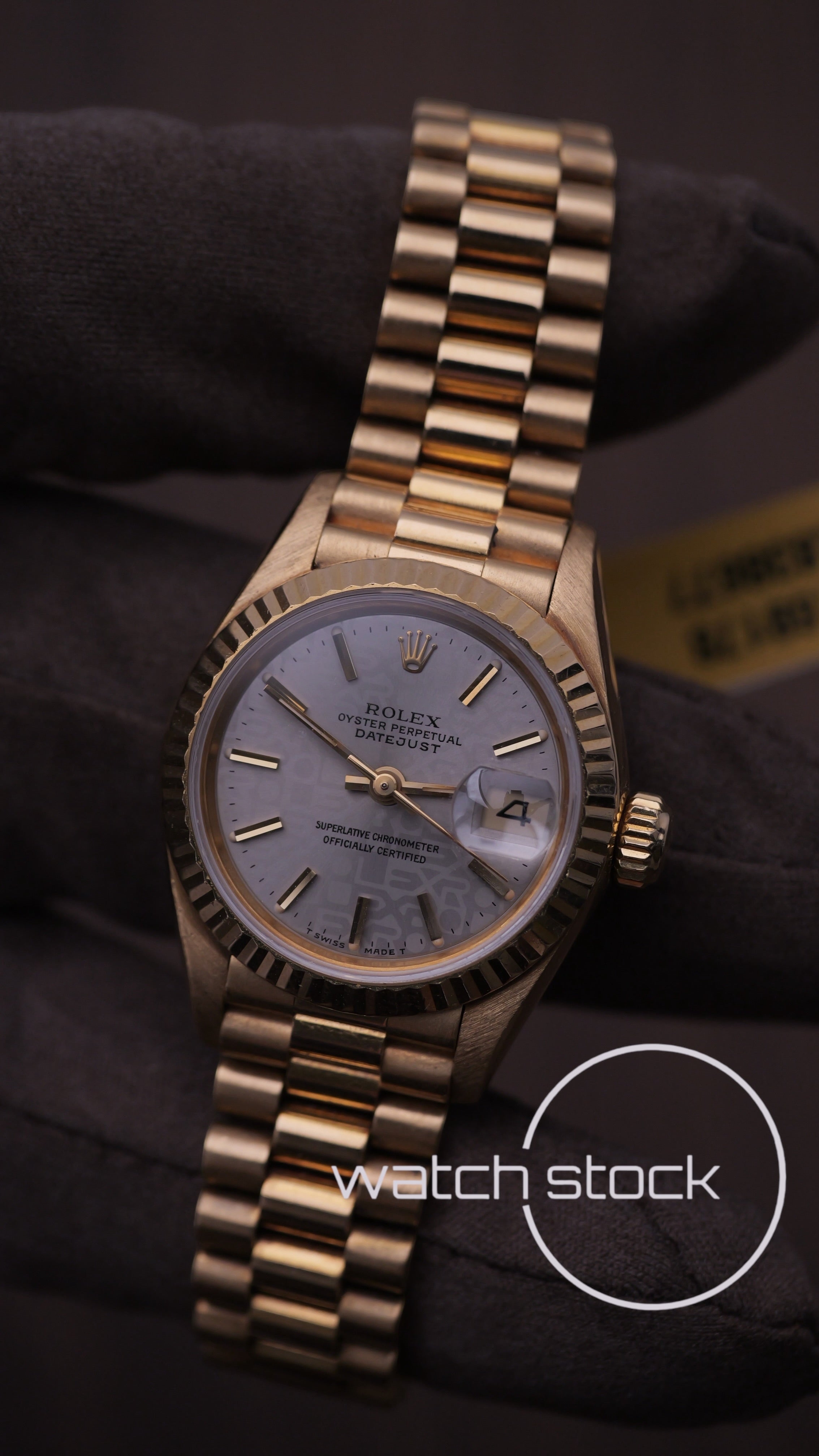 Rolex datejust 26mm Ref.69178 FULL SET full gold