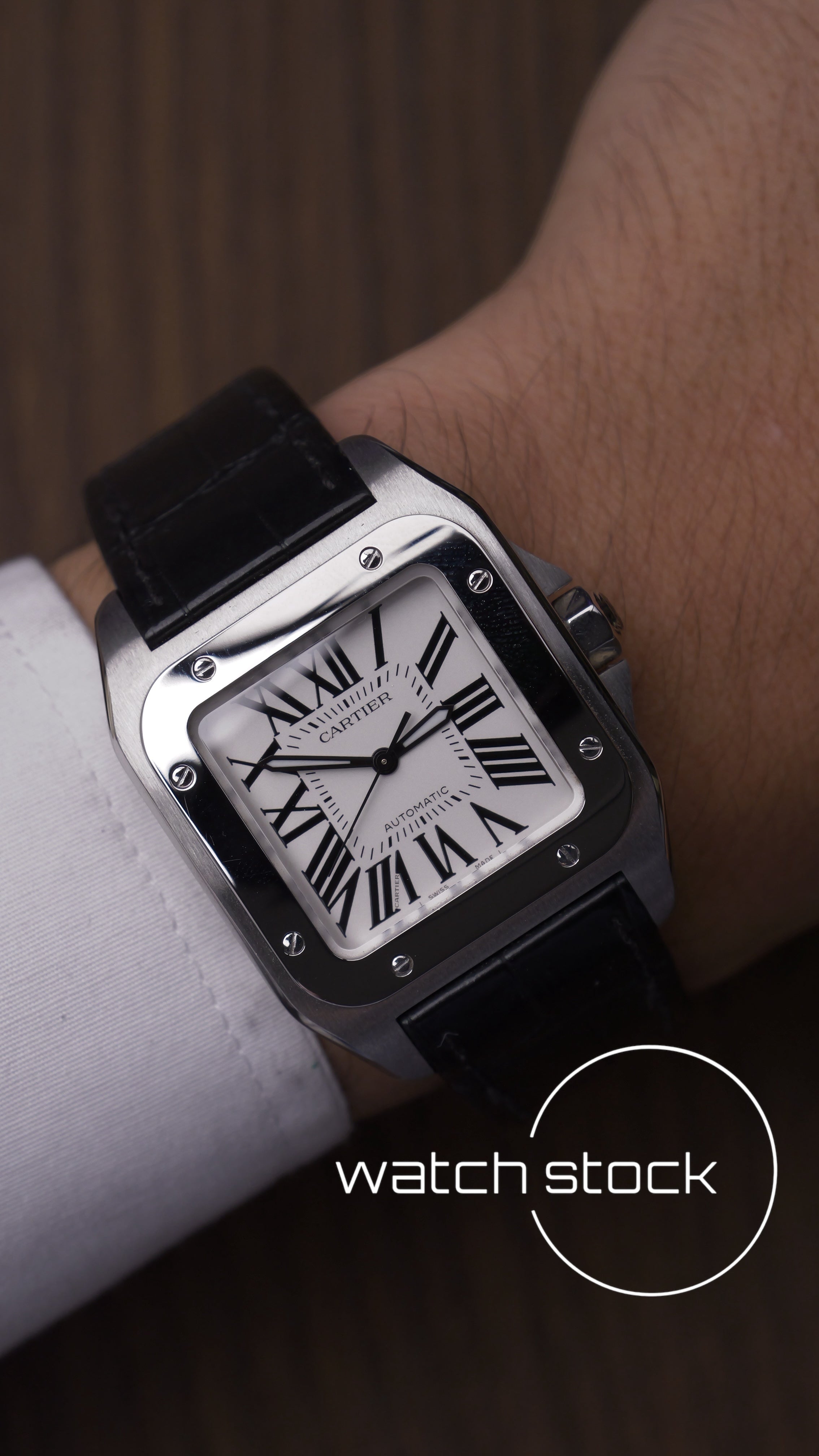 Cartier santos 100 medium ref.2878 2024 Automatic FULL SET