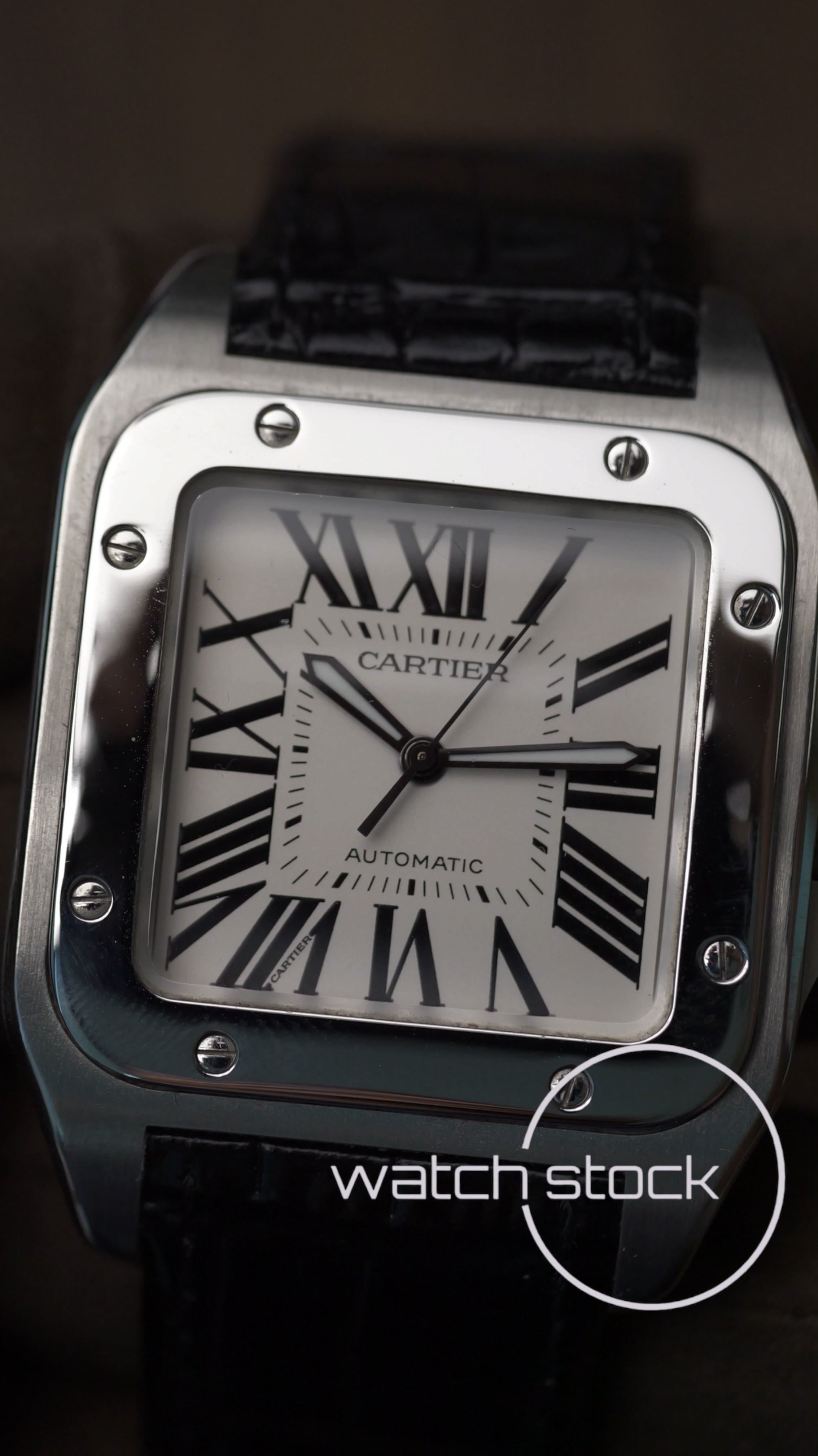 Cartier santos 100 XL Full set ref.2656 Automatic 38×51mm