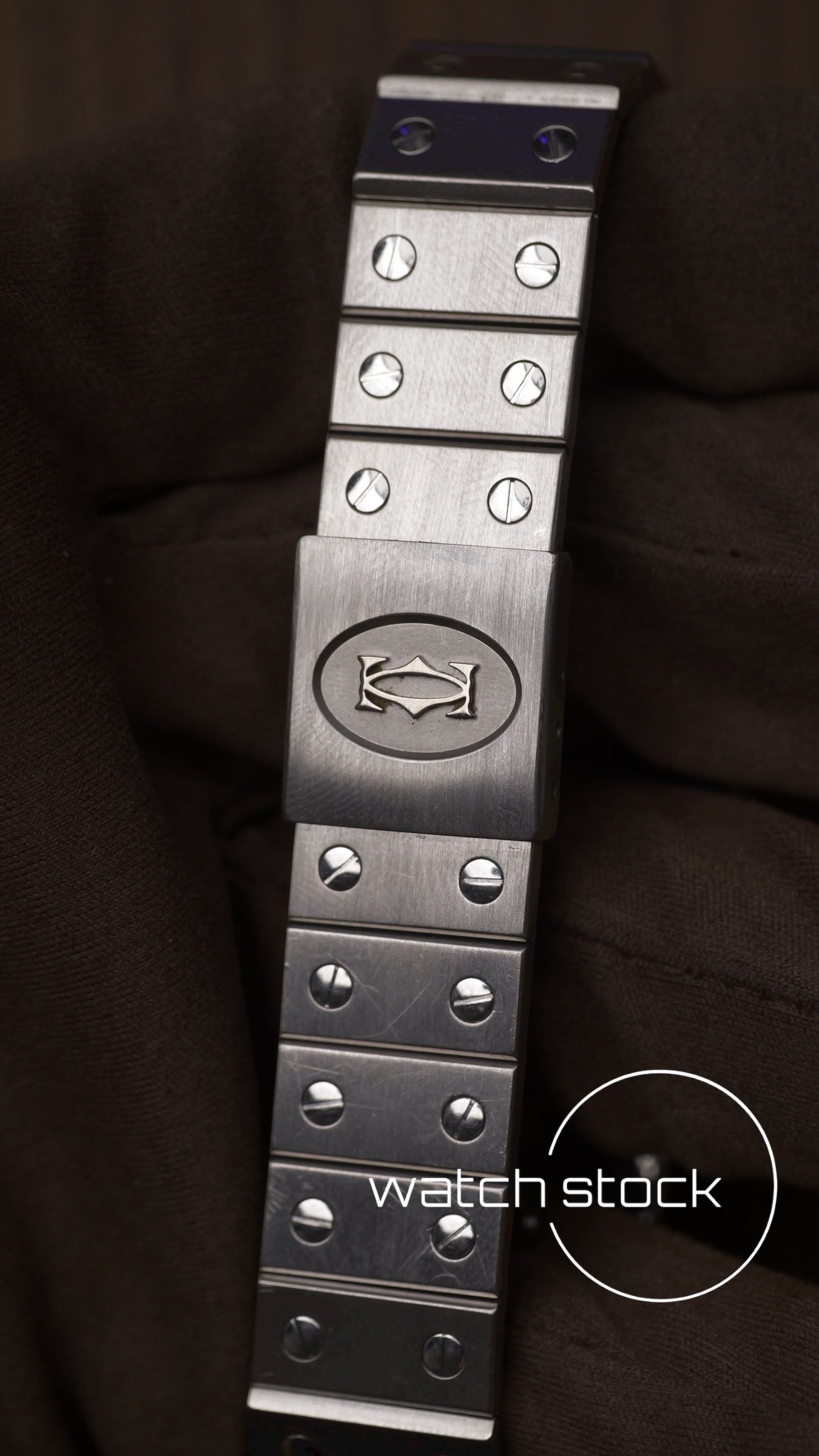 Cartier santos Octagon 30mm Large men ref.2966 Automatic