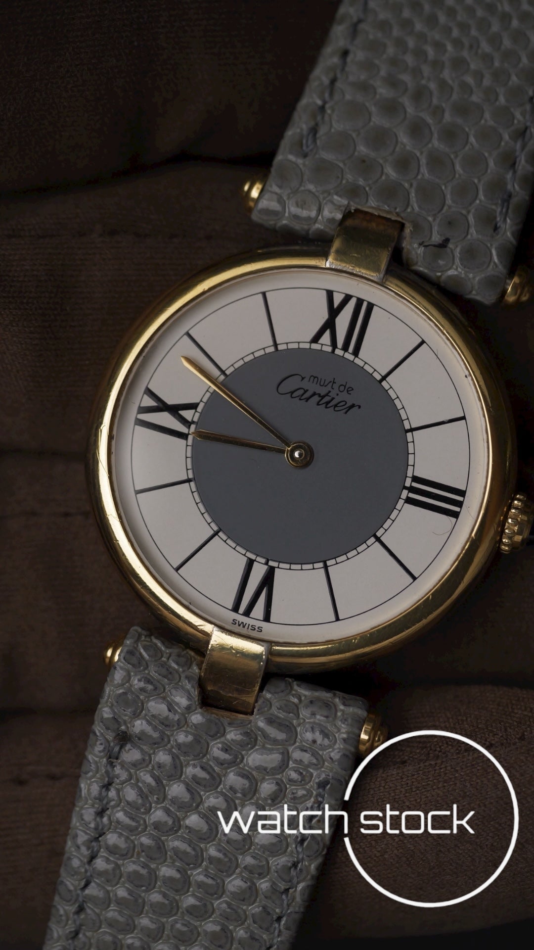 Coppia Cartier Vermeil referenza 590003/590004