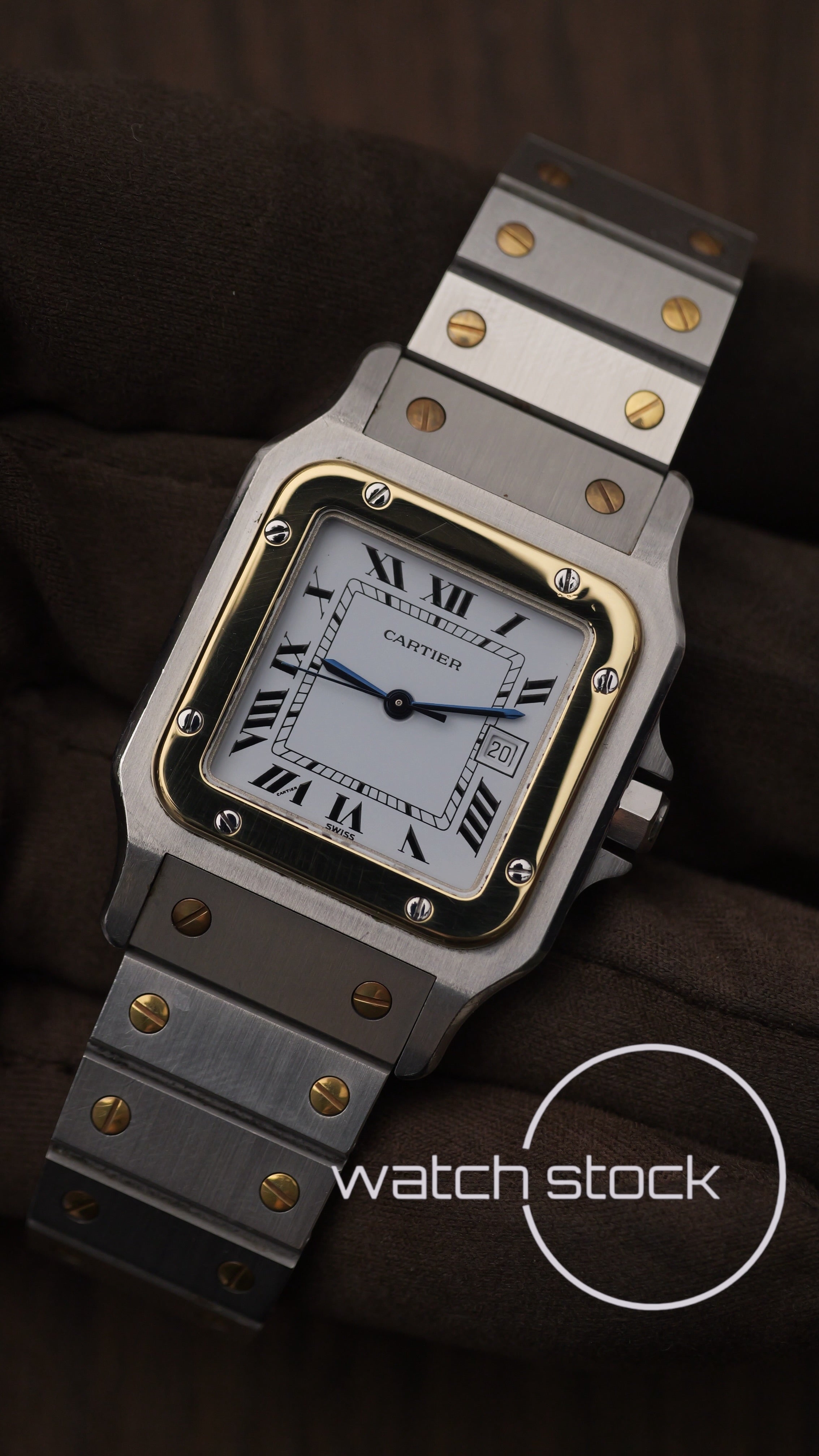 Cartier santos carré ref.2961 Automatic vintage 29x41mm