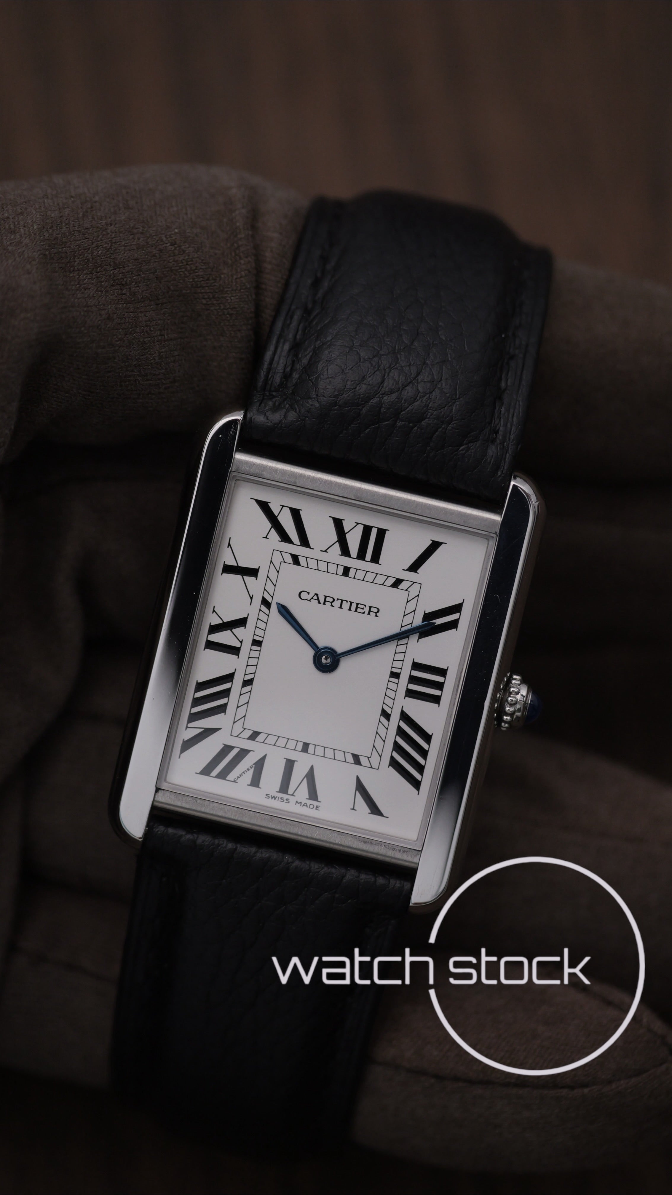 Cartier Tank Solo L ref.2715 27x35mm 2017 Full Set