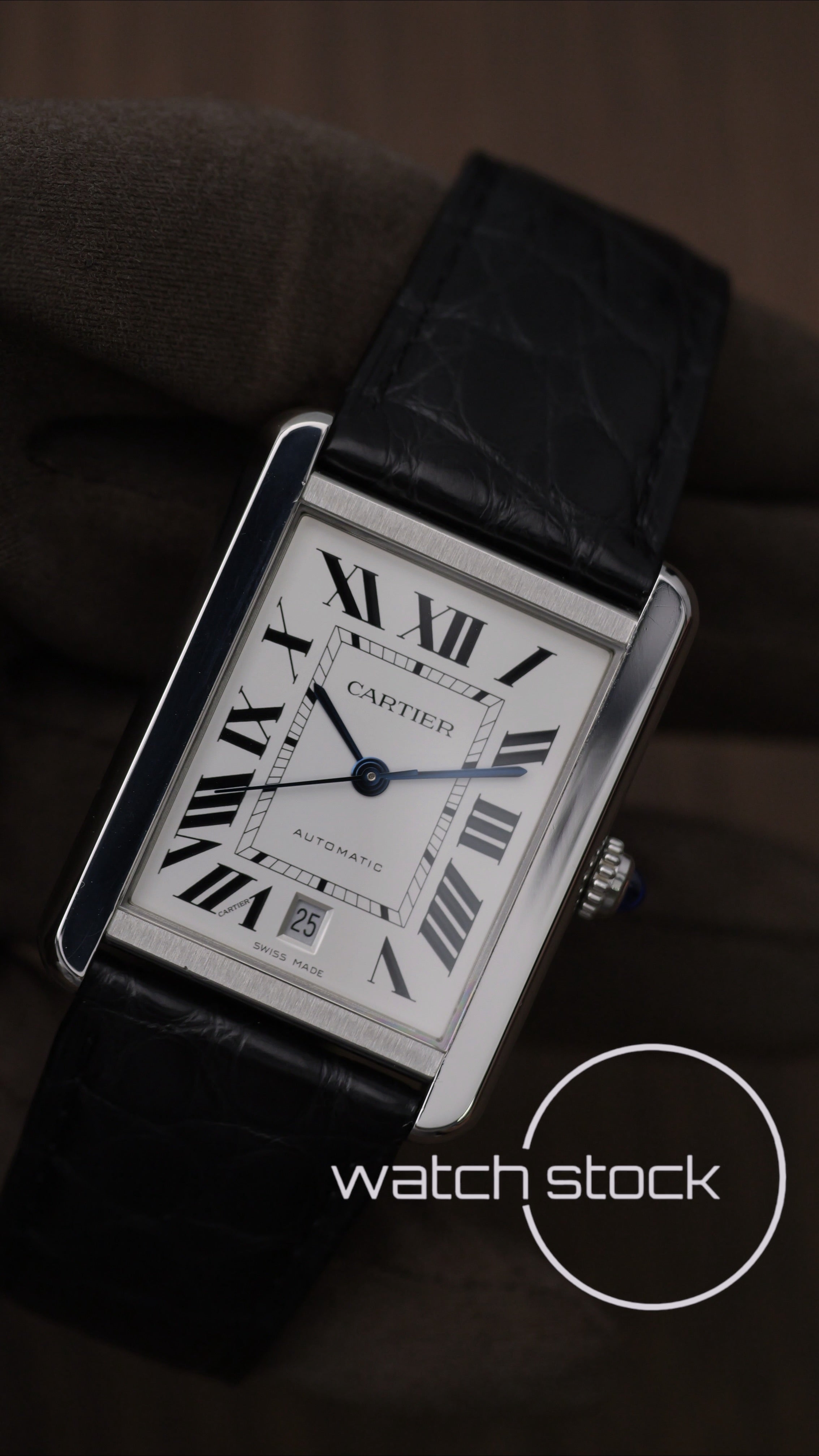 Cartier tank solo XL automatic 2020 ref. 3800 Full set
