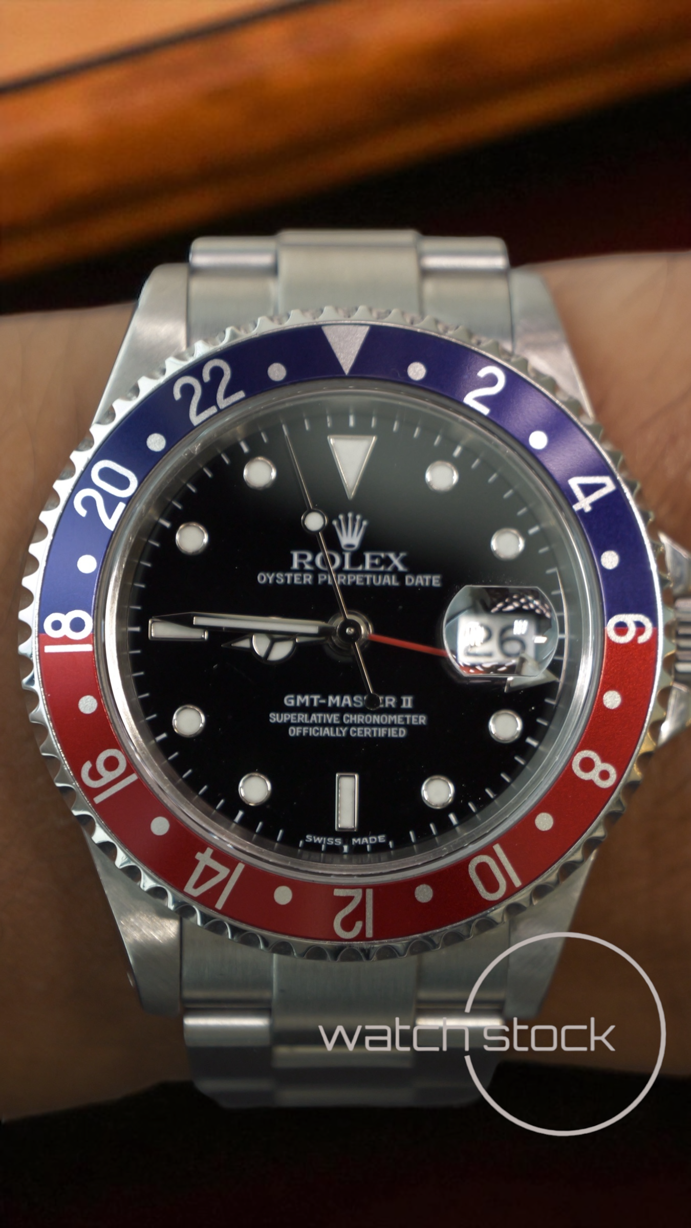 Rolex gmt master II Pepsi 16710 Full set 2002