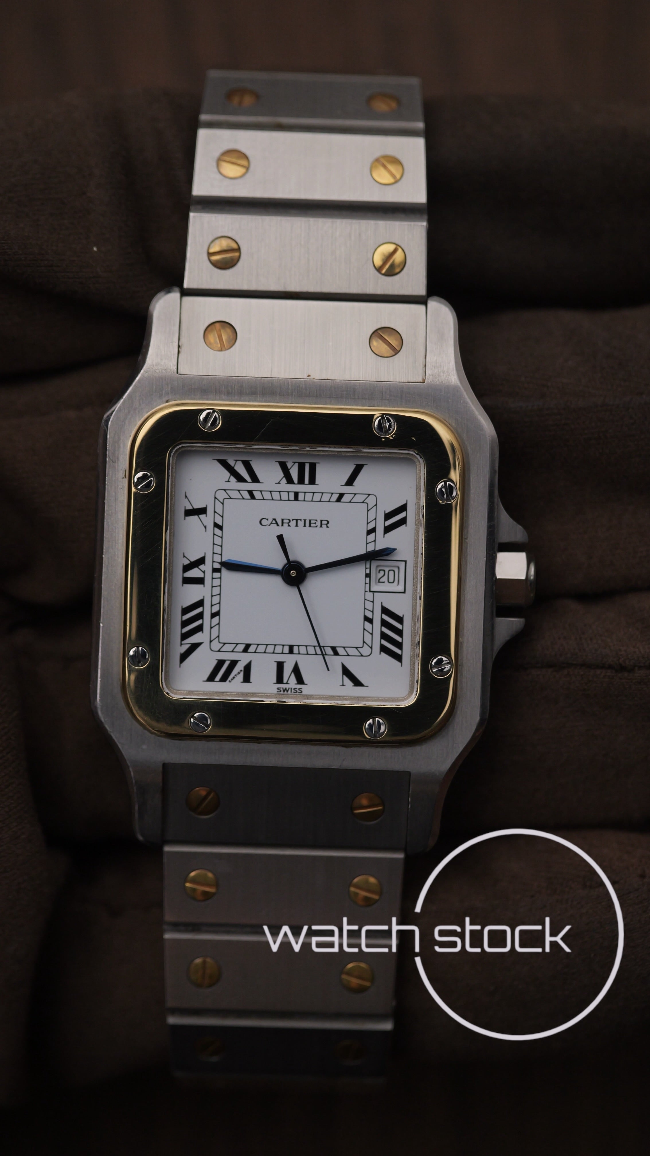 Cartier santos carré ref.2961 Automatic vintage 29x41mm