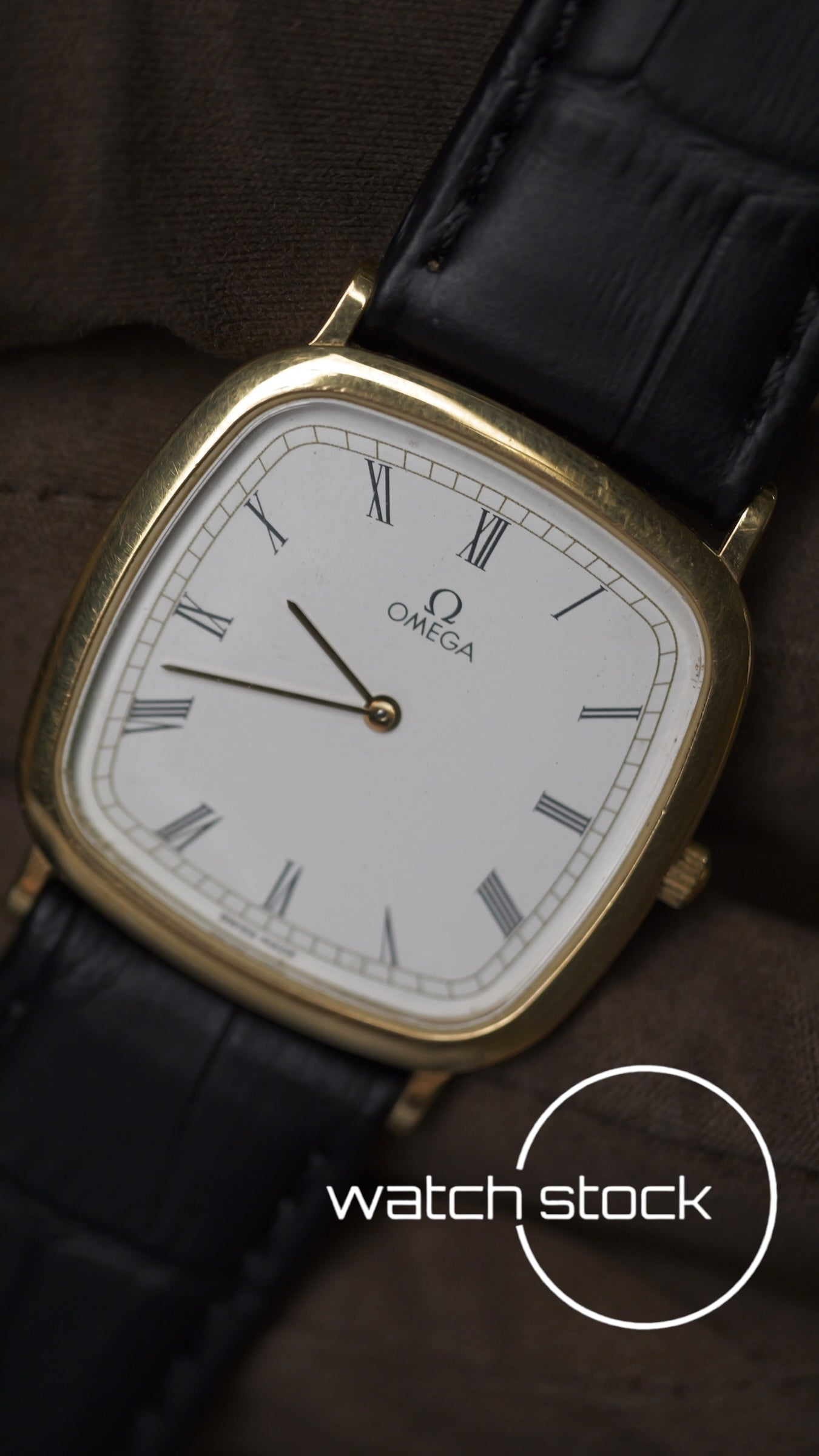 Omega De ville vintage 34mm placcato oro