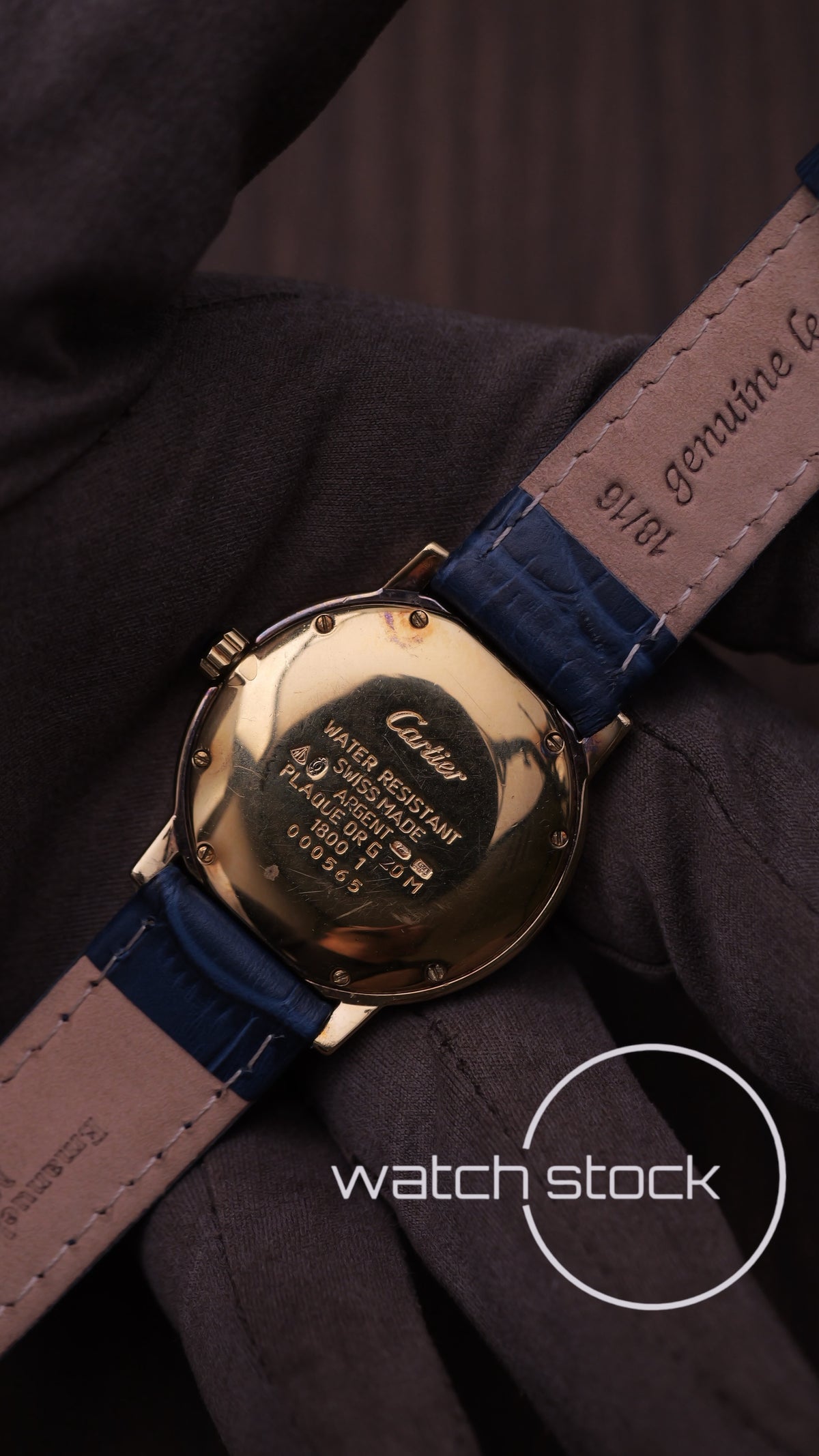 Cartier ronde vintage 33mm Swiss Only