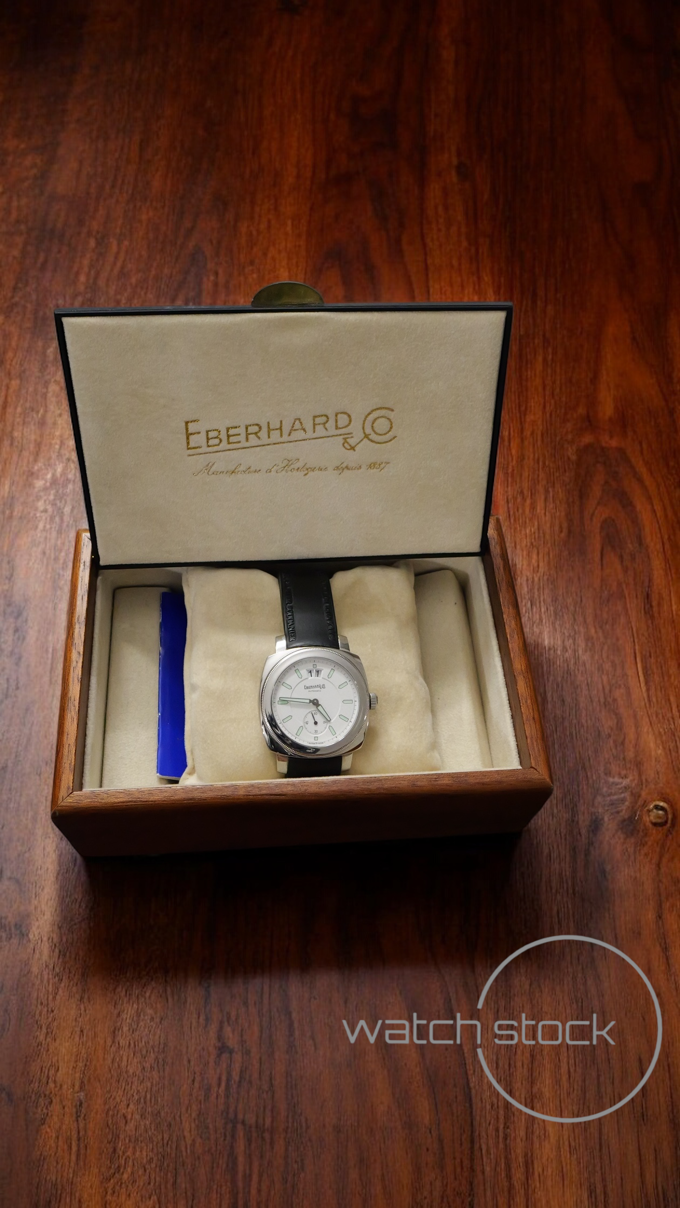 Eberhard & co. Boucaneir grande date automatic FULL SET 40mm