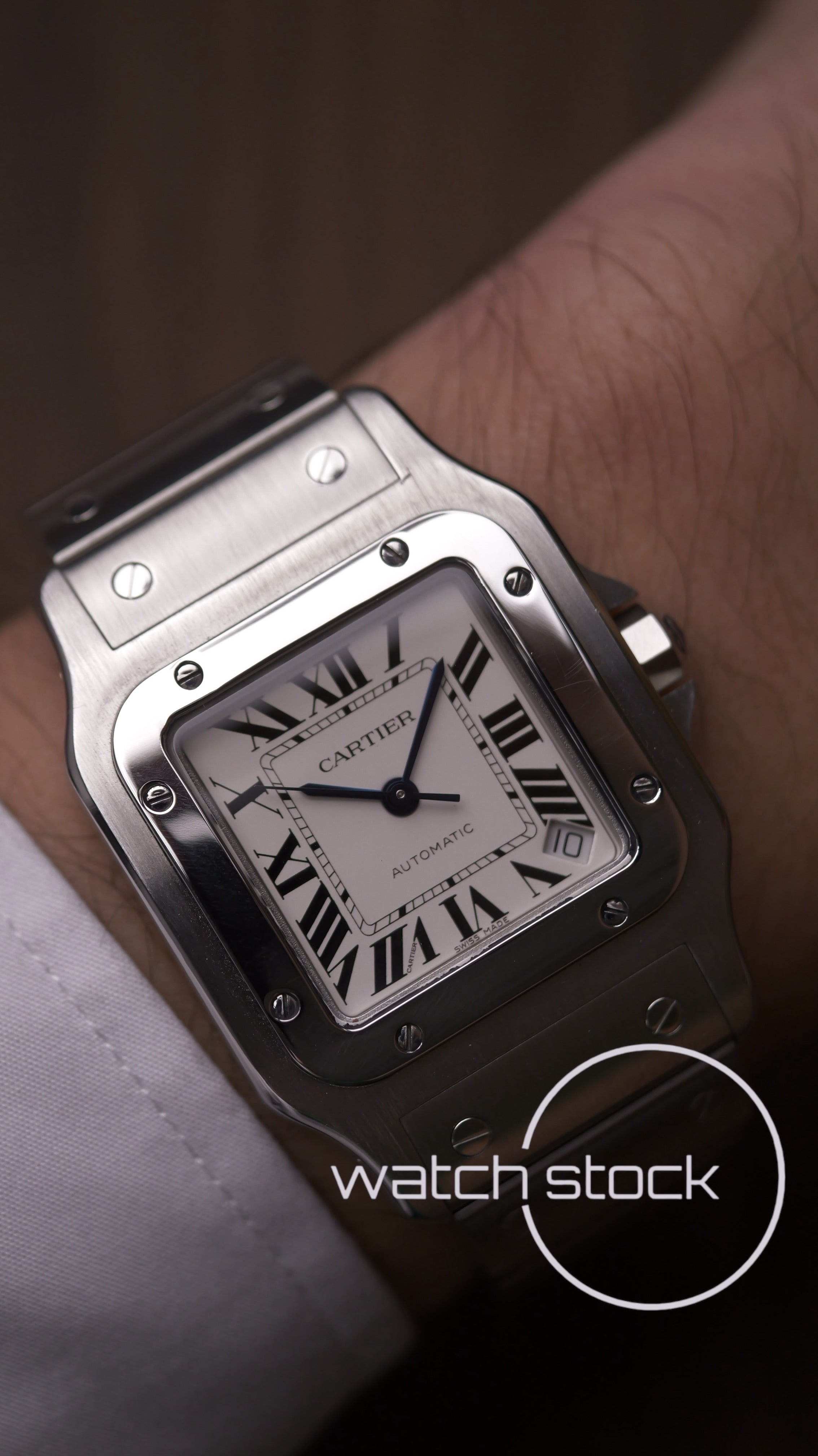 Cartier santos XL FULL SET ref.2823 Automatic 32x45mm