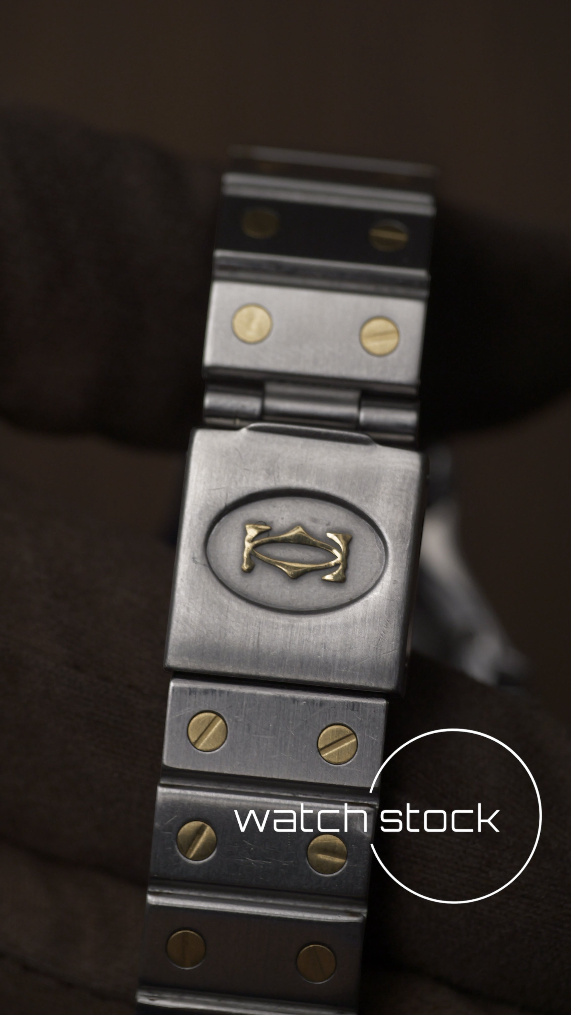 Cartier santos Octagon 30mm Large men ref.2966 Automatic