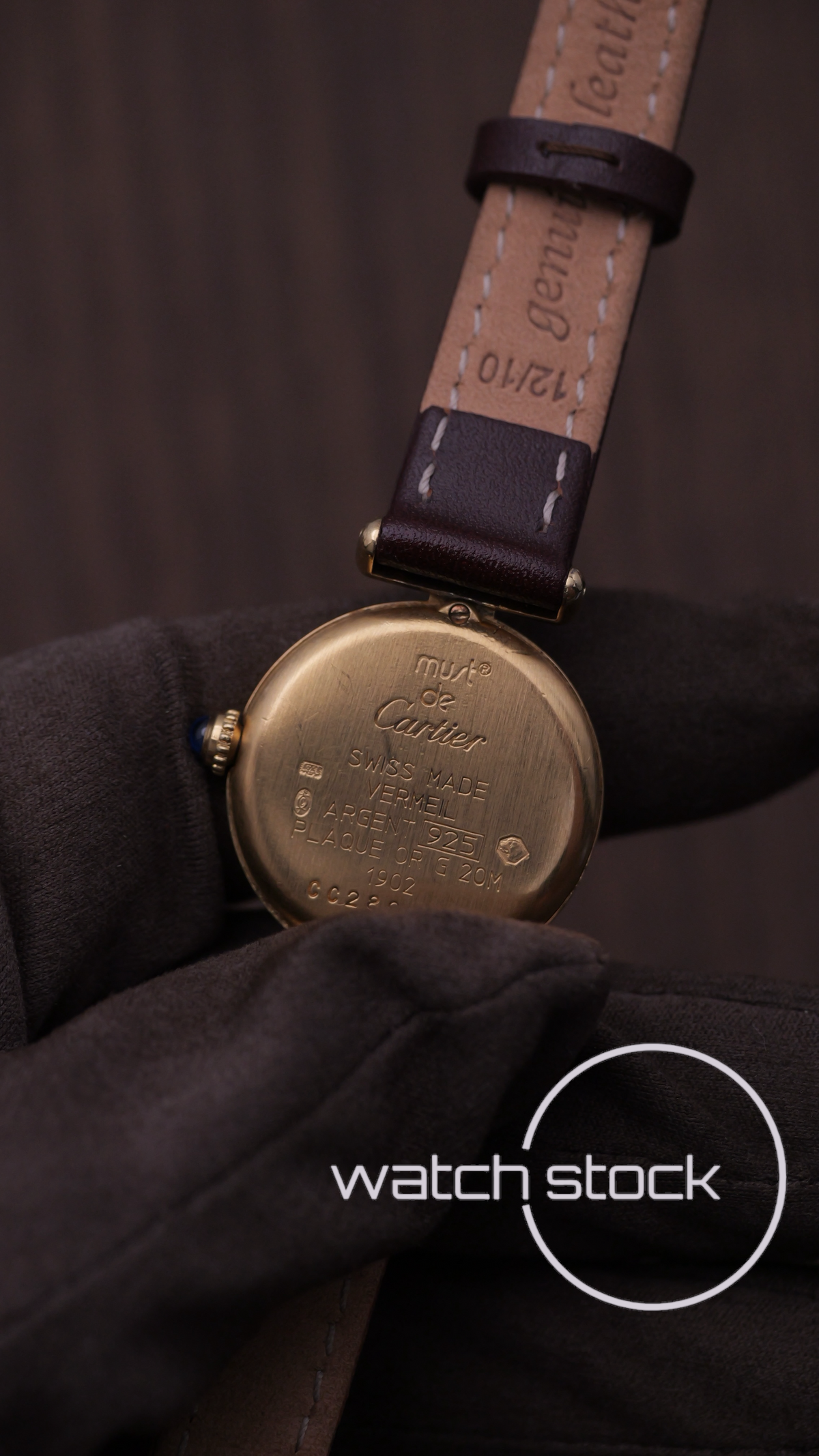 Cartier colisee trinity dial 24mm ref. 590002  quartz